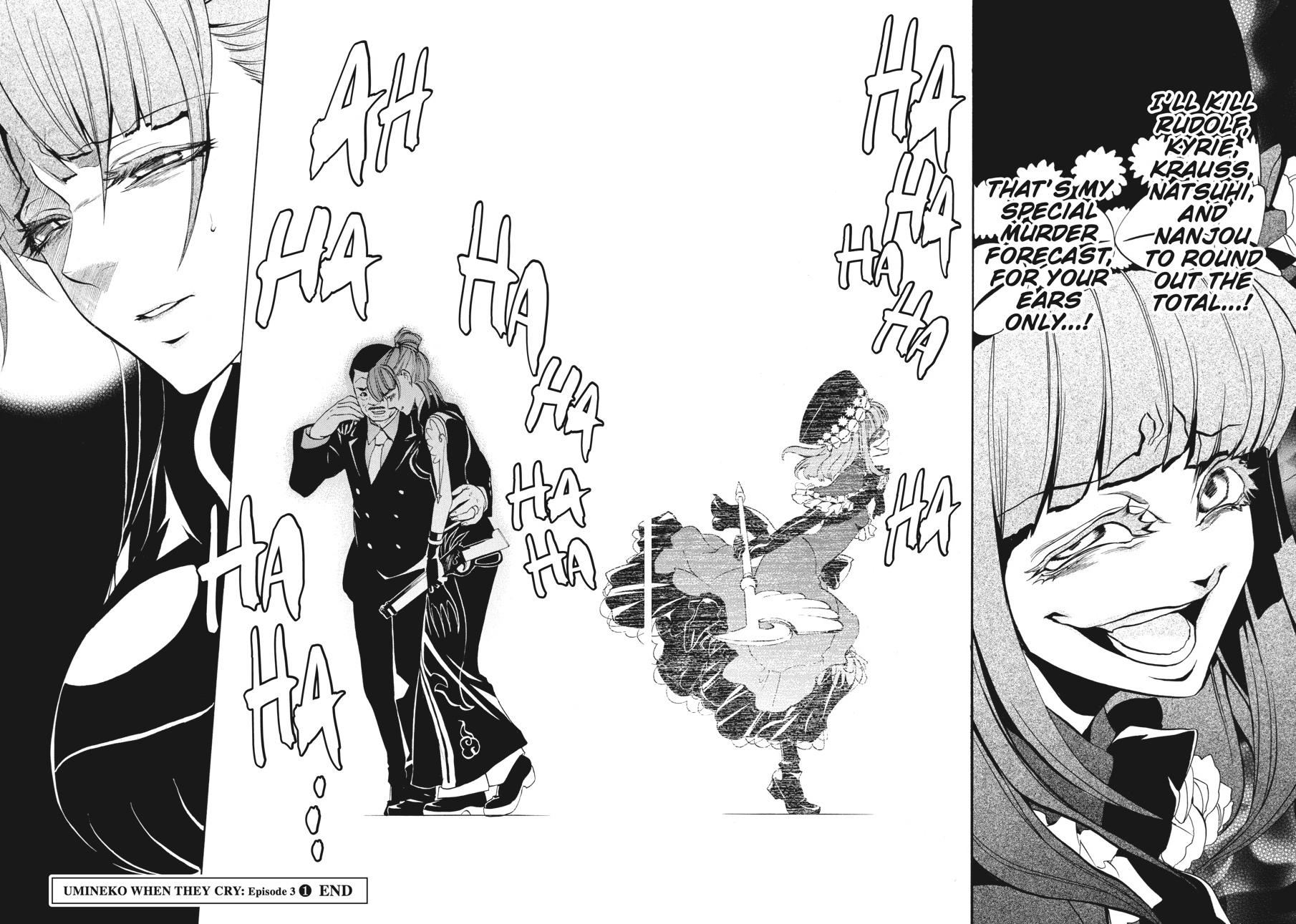 Read Umineko WHEN THEY CRY Episode 3_ Banquet of the Golden Witch EN Manga Online