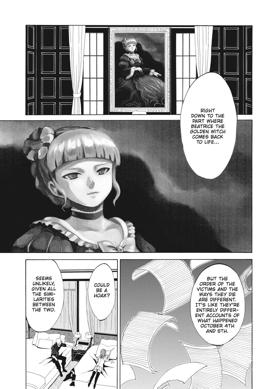 Read Umineko WHEN THEY CRY Episode 4_ Alliance of the Golden Witch EN Manga Online