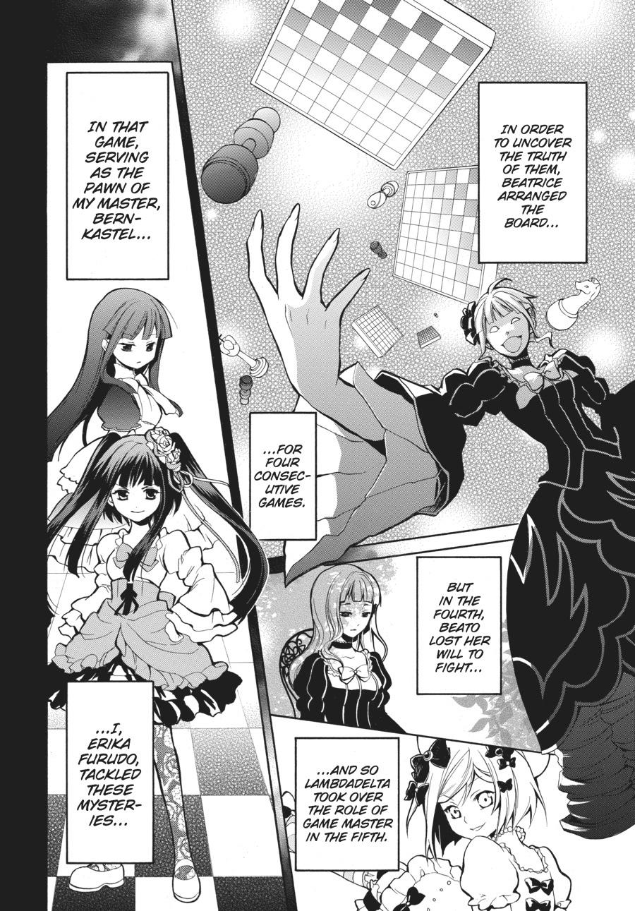 Read Umineko WHEN THEY CRY Episode 6_ Dawn of the Golden Witch EN Manga Online
