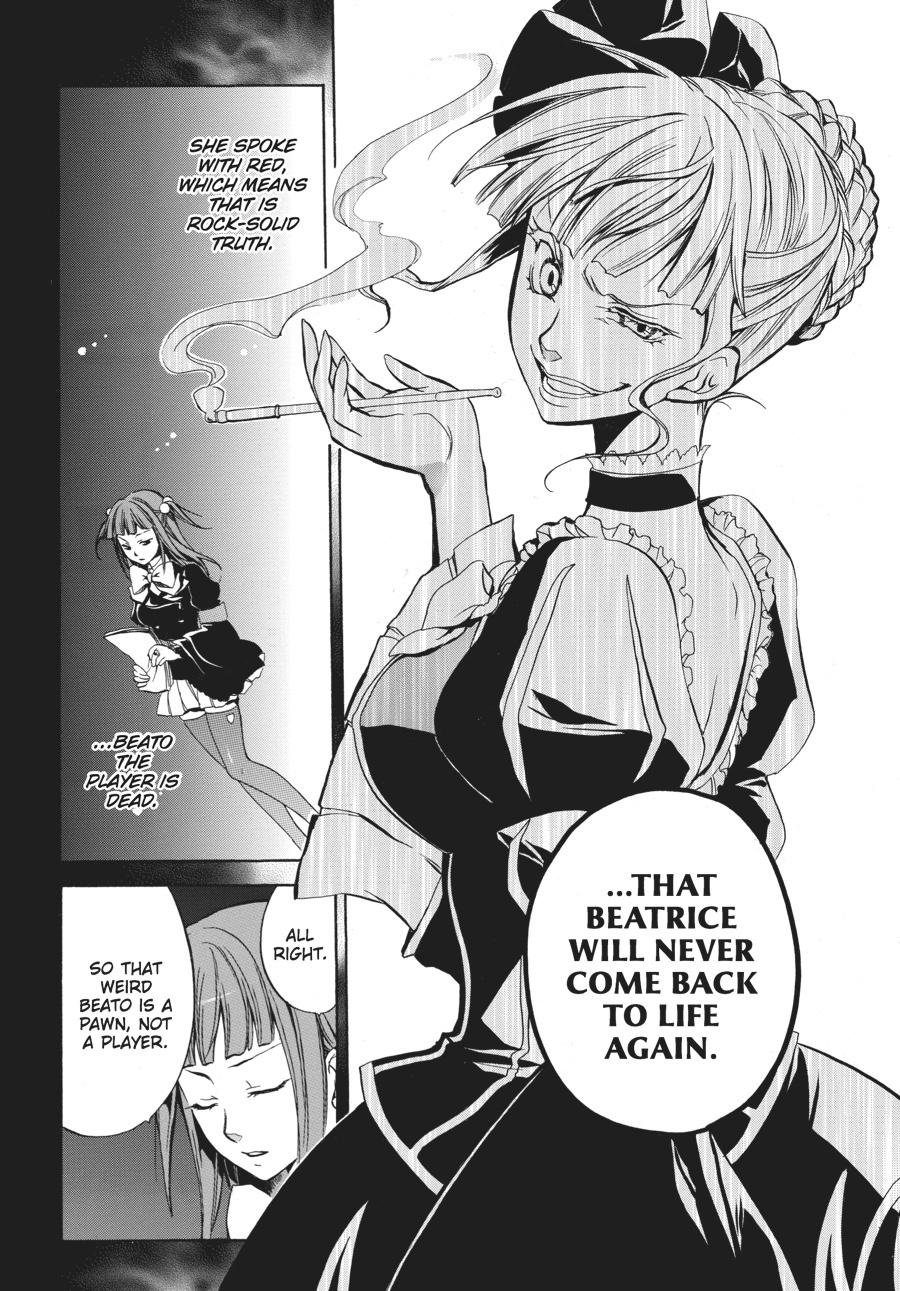Read Umineko WHEN THEY CRY Episode 6_ Dawn of the Golden Witch EN Manga Online