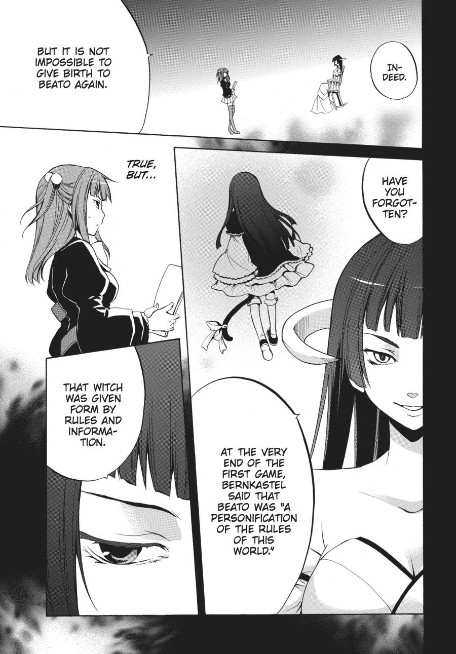 Read Umineko WHEN THEY CRY Episode 6_ Dawn of the Golden Witch EN Manga Online