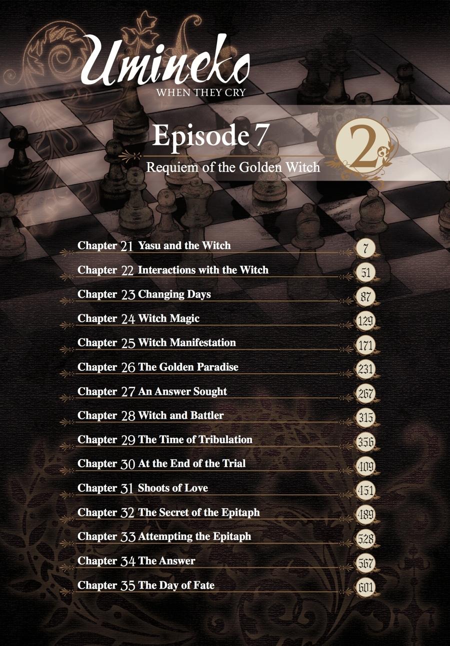 Read Umineko WHEN THEY CRY Episode 7_ Requiem of the Golden Witch EN Manga Online