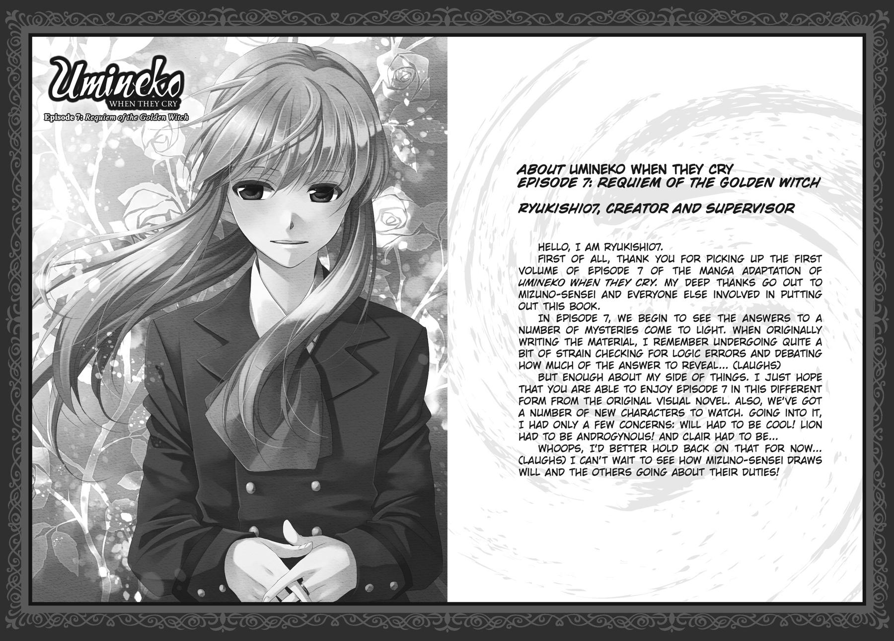 Read Umineko WHEN THEY CRY Episode 7_ Requiem of the Golden Witch EN Manga Online