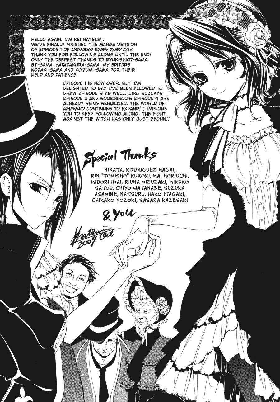 Read Umineko When They Cry Episode 1_ Legend of the Golden Witch EN Manga Online