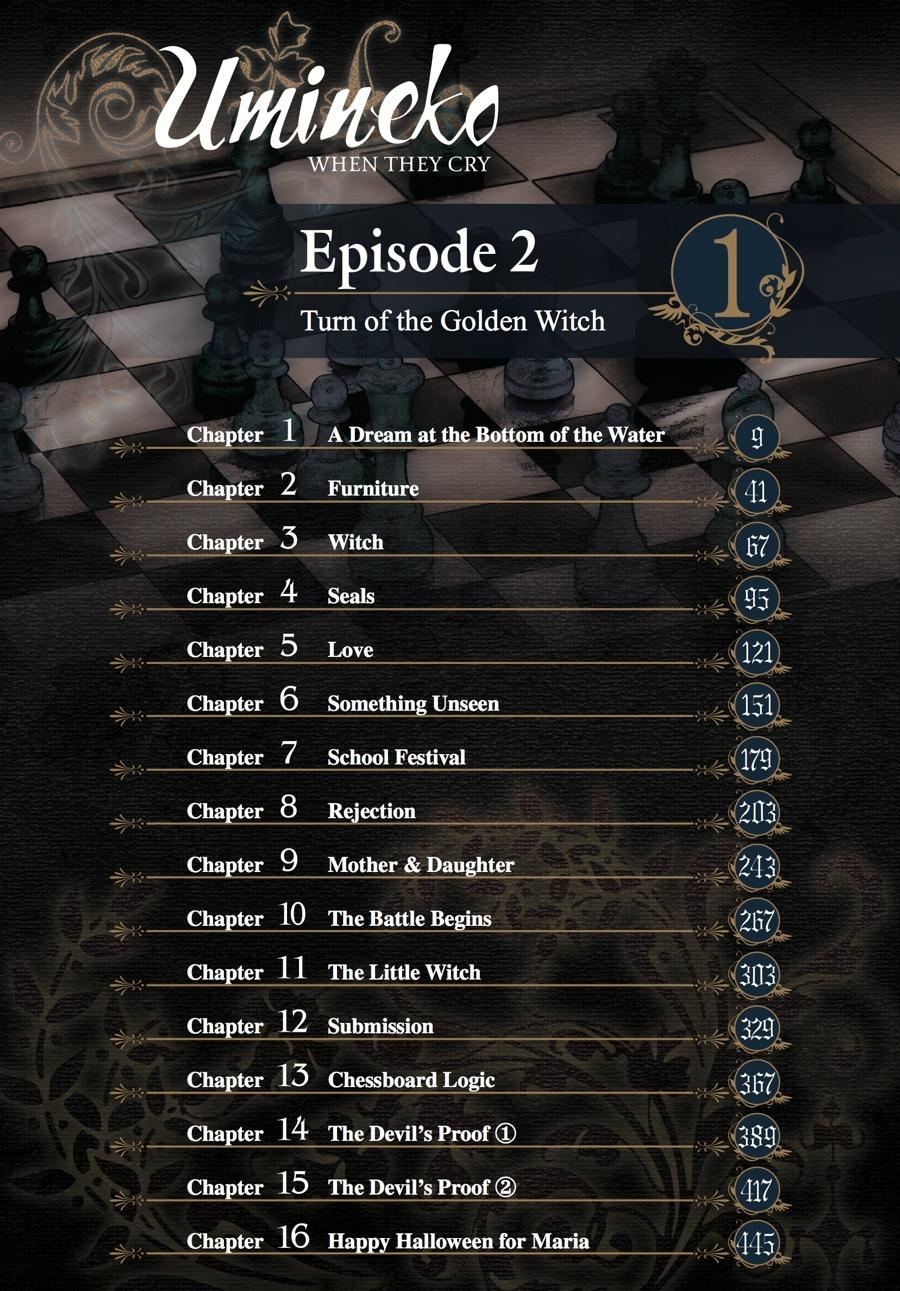 Read Umineko When They Cry Episode 2_ Turn of the Golden Witch EN Manga Online