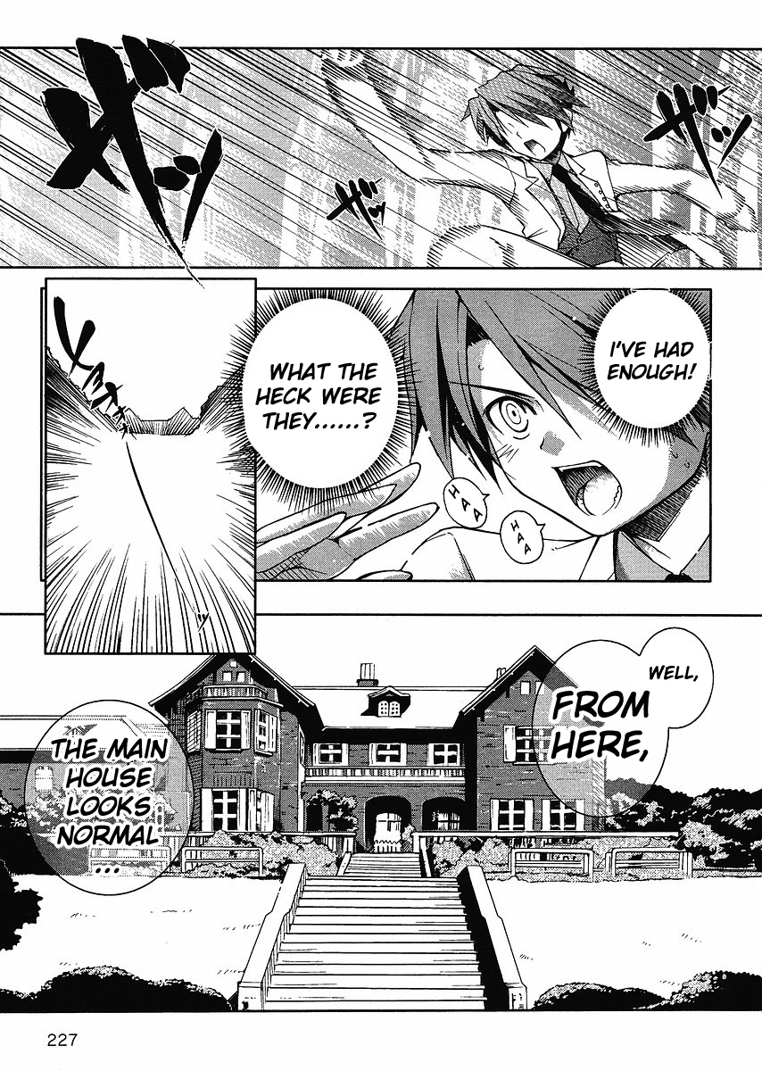 Read Umineko no Naku Koro ni Episode X_ Rokkenjima of Higurashi Crying EN Manga Online