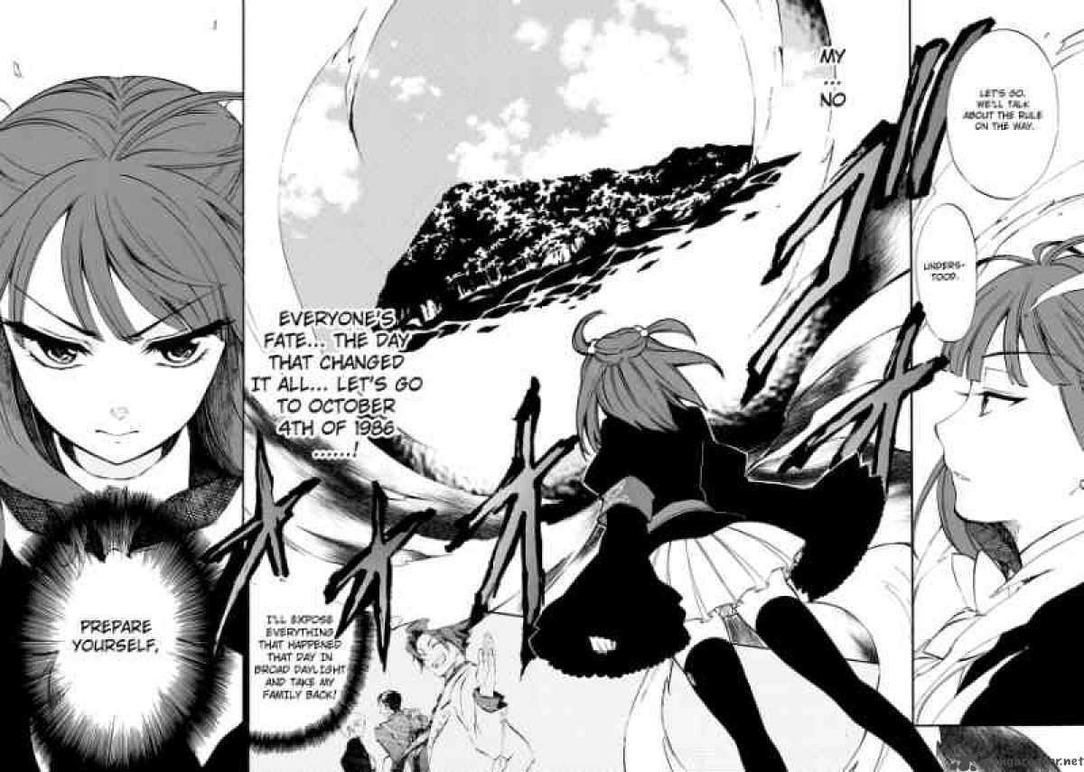 Read Umineko no Naku Koro ni Episode X_ Rokkenjima of Higurashi Crying EN Manga Online