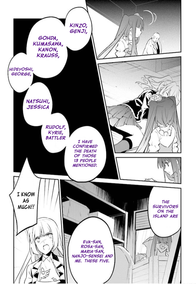 Read Umineko no Naku Koro ni Shi_ Forgery of the Purple Logic EN Manga Online