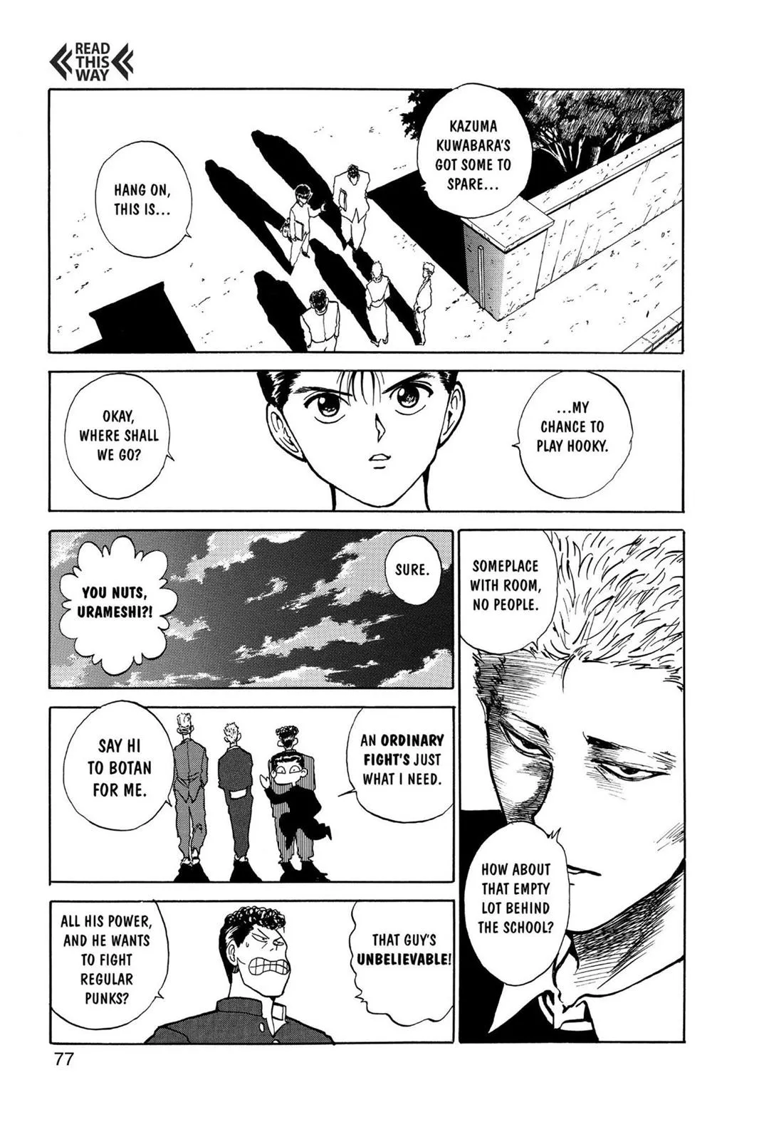 Read Yu Yu Hakusho EN Manga Online