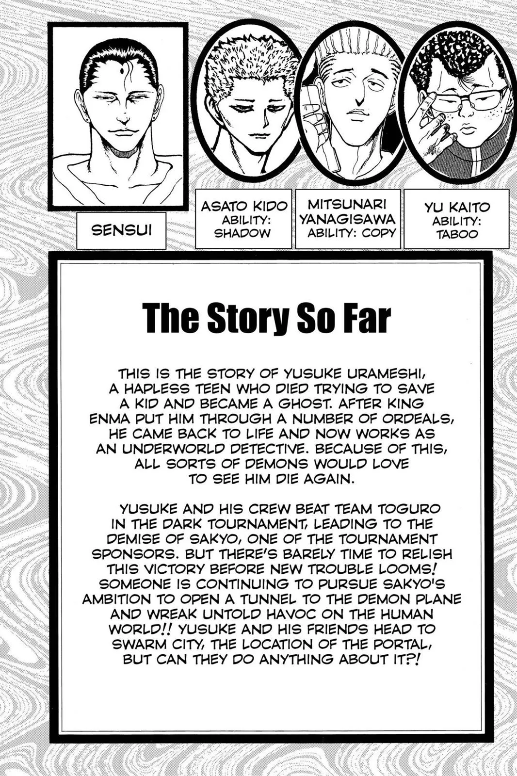 Read Yu Yu Hakusho EN Manga Online