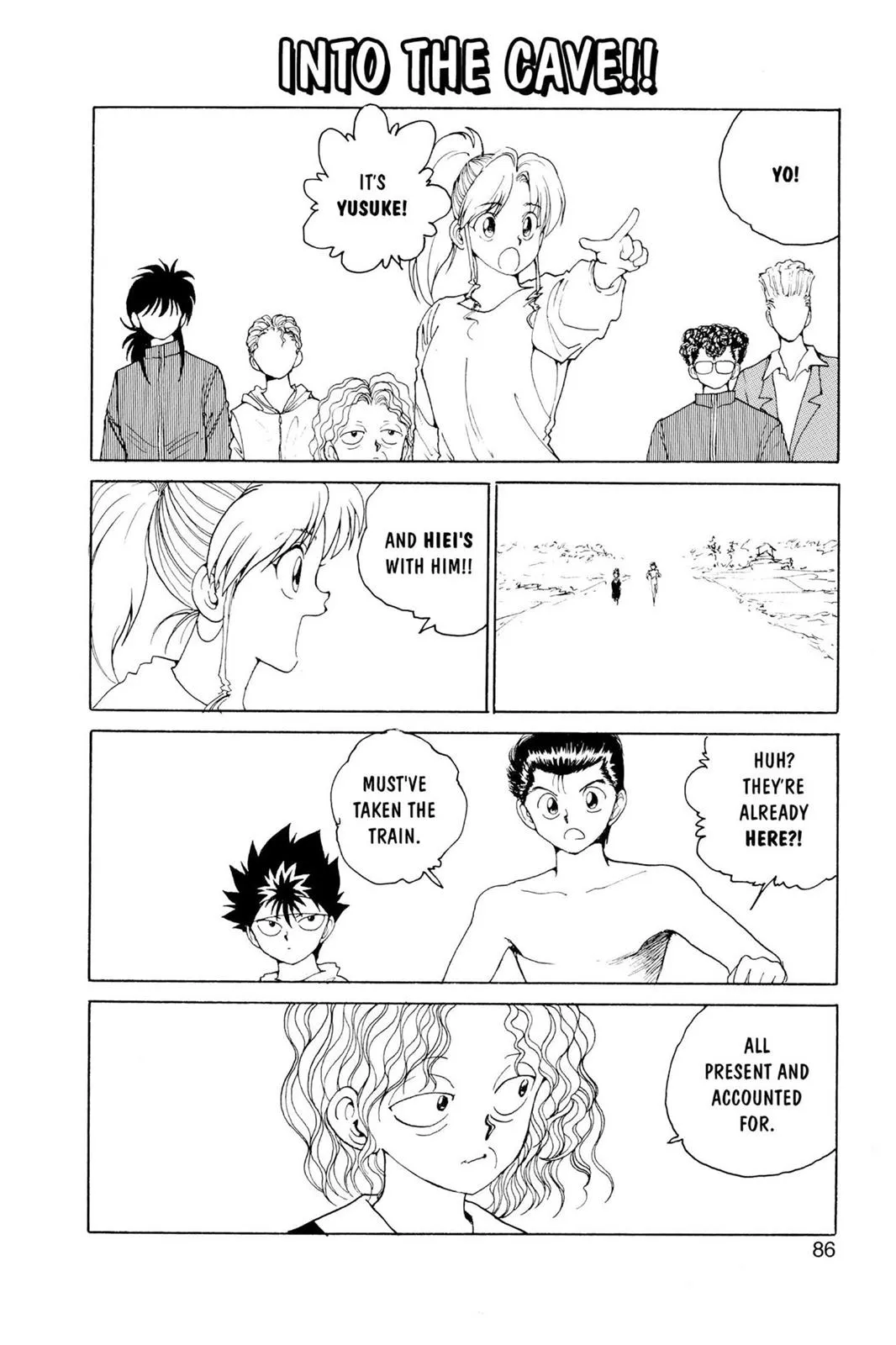 Read Yu Yu Hakusho EN Manga Online