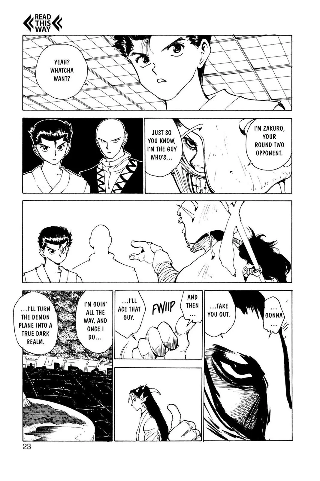 Read Yu Yu Hakusho EN Manga Online