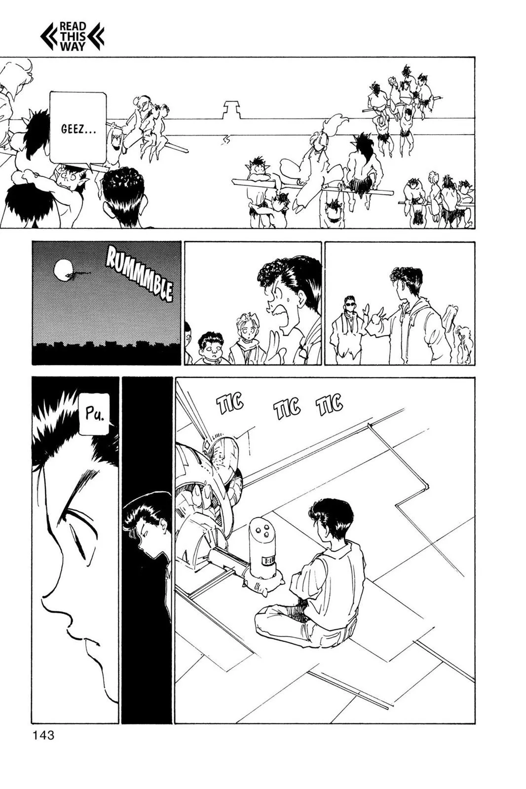Read Yu Yu Hakusho EN Manga Online