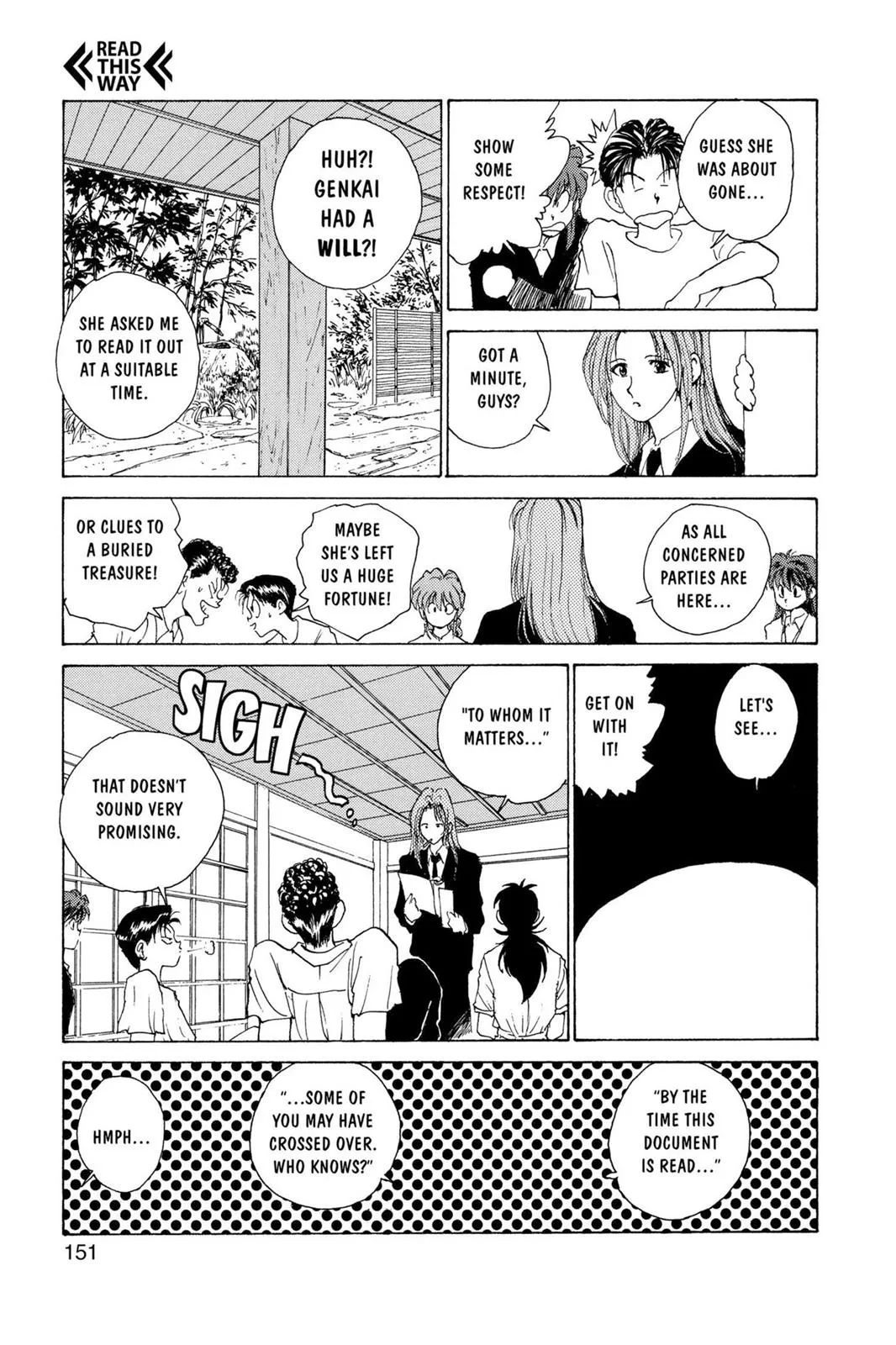 Read Yu Yu Hakusho EN Manga Online