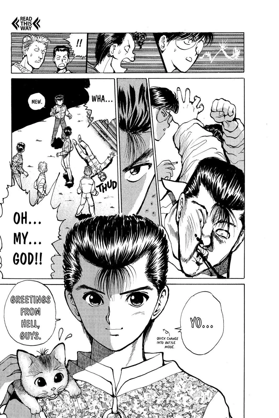 Read Yu Yu Hakusho EN Manga Online