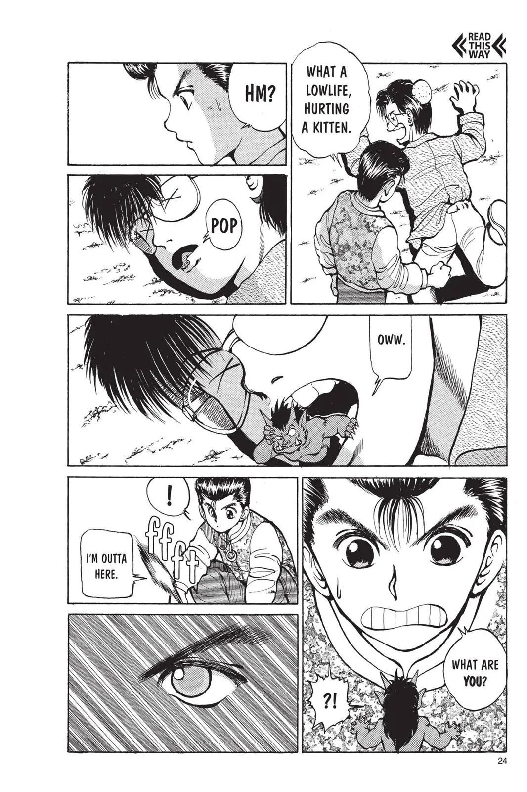 Read Yu Yu Hakusho EN Manga Online