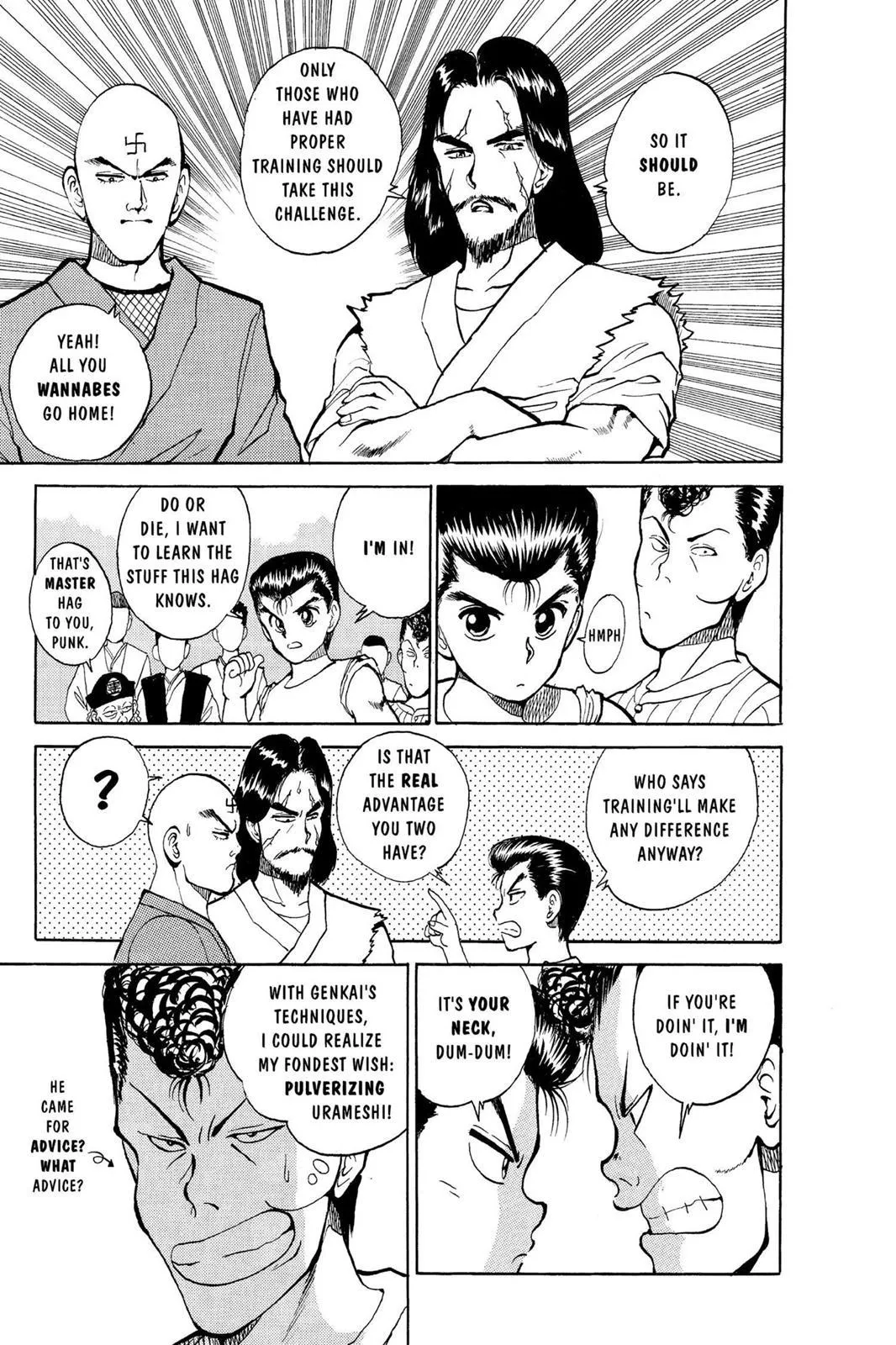 Read Yu Yu Hakusho EN Manga Online