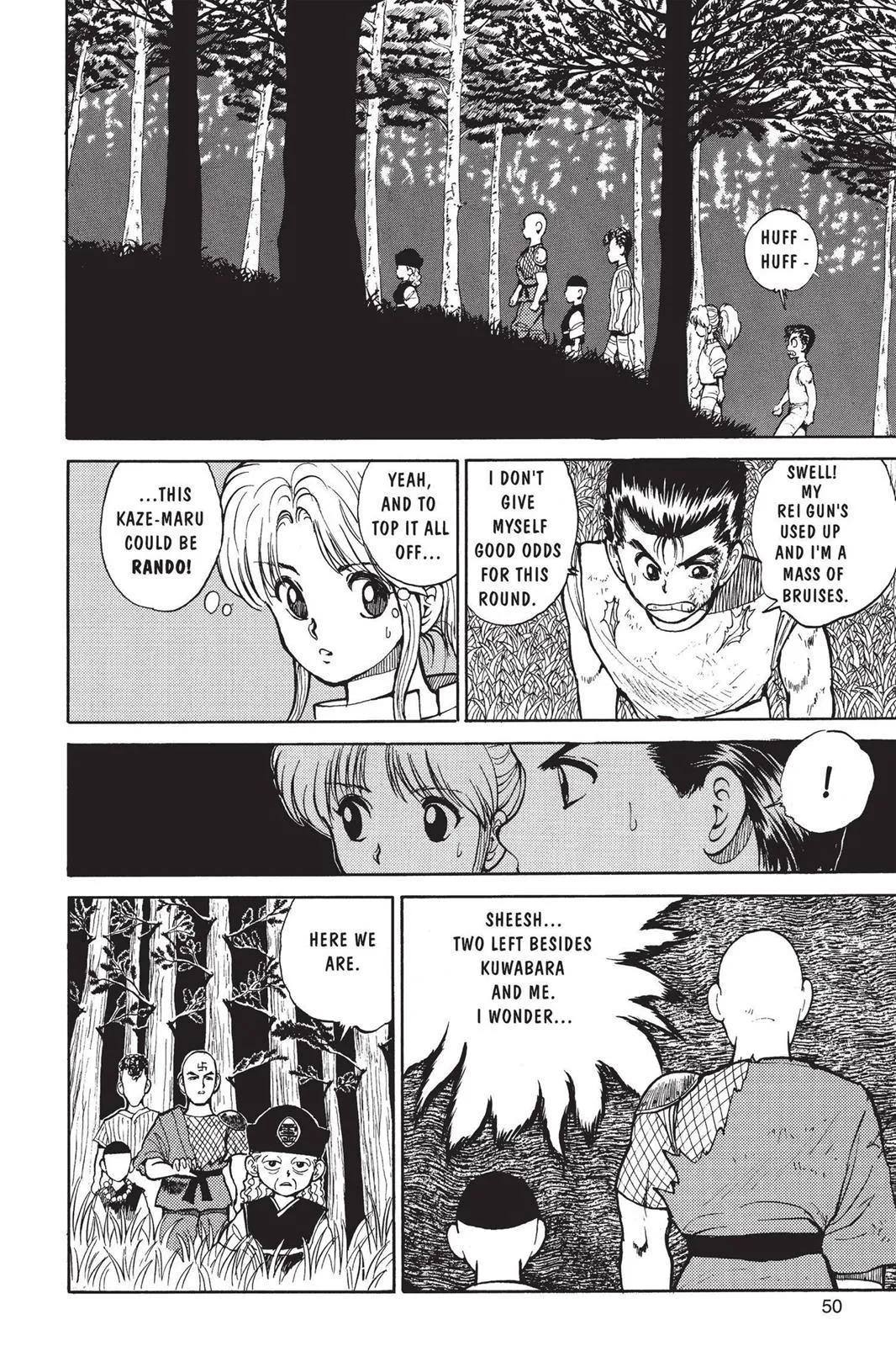 Read Yu Yu Hakusho EN Manga Online