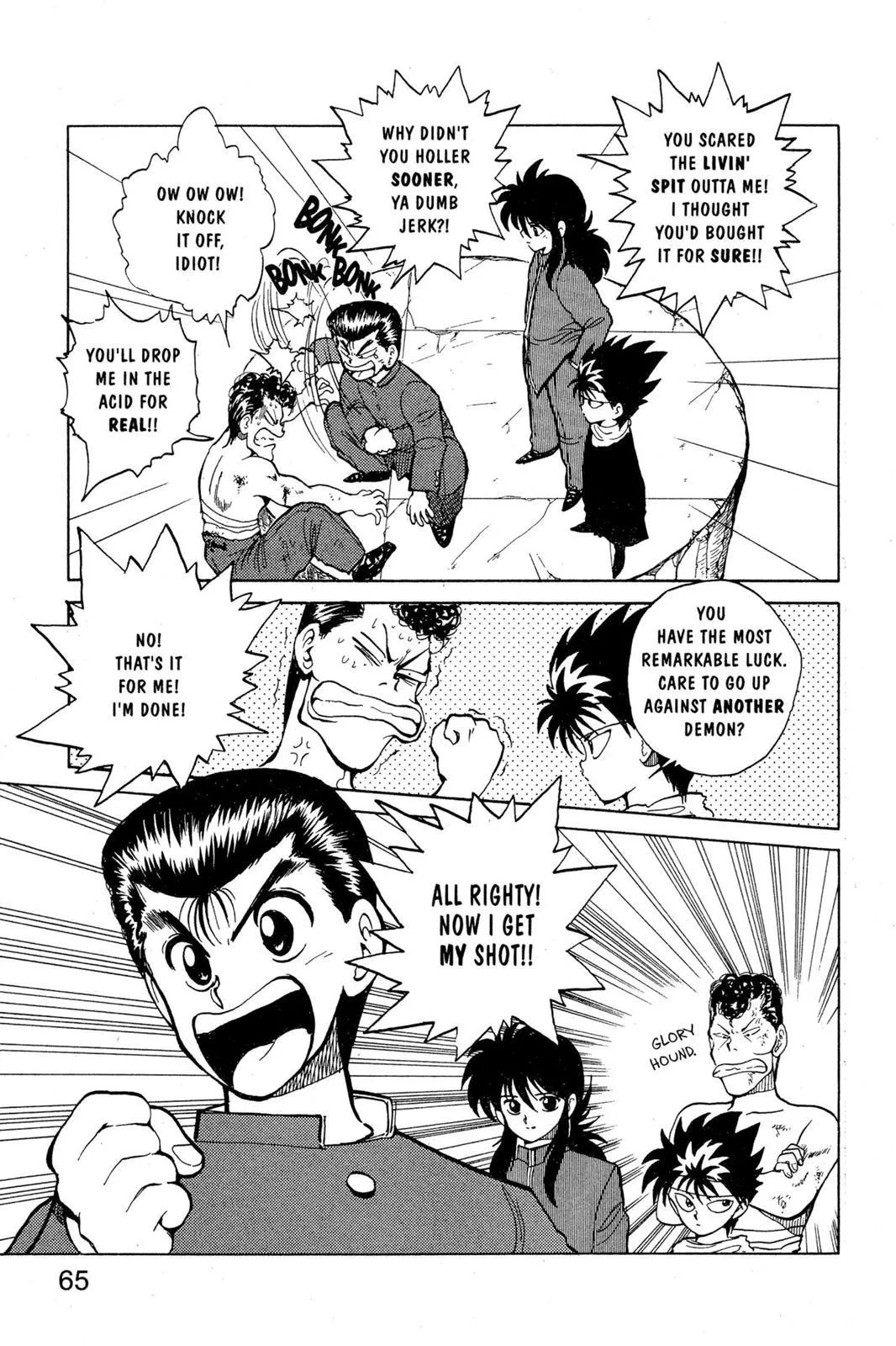 Read Yu Yu Hakusho EN Manga Online
