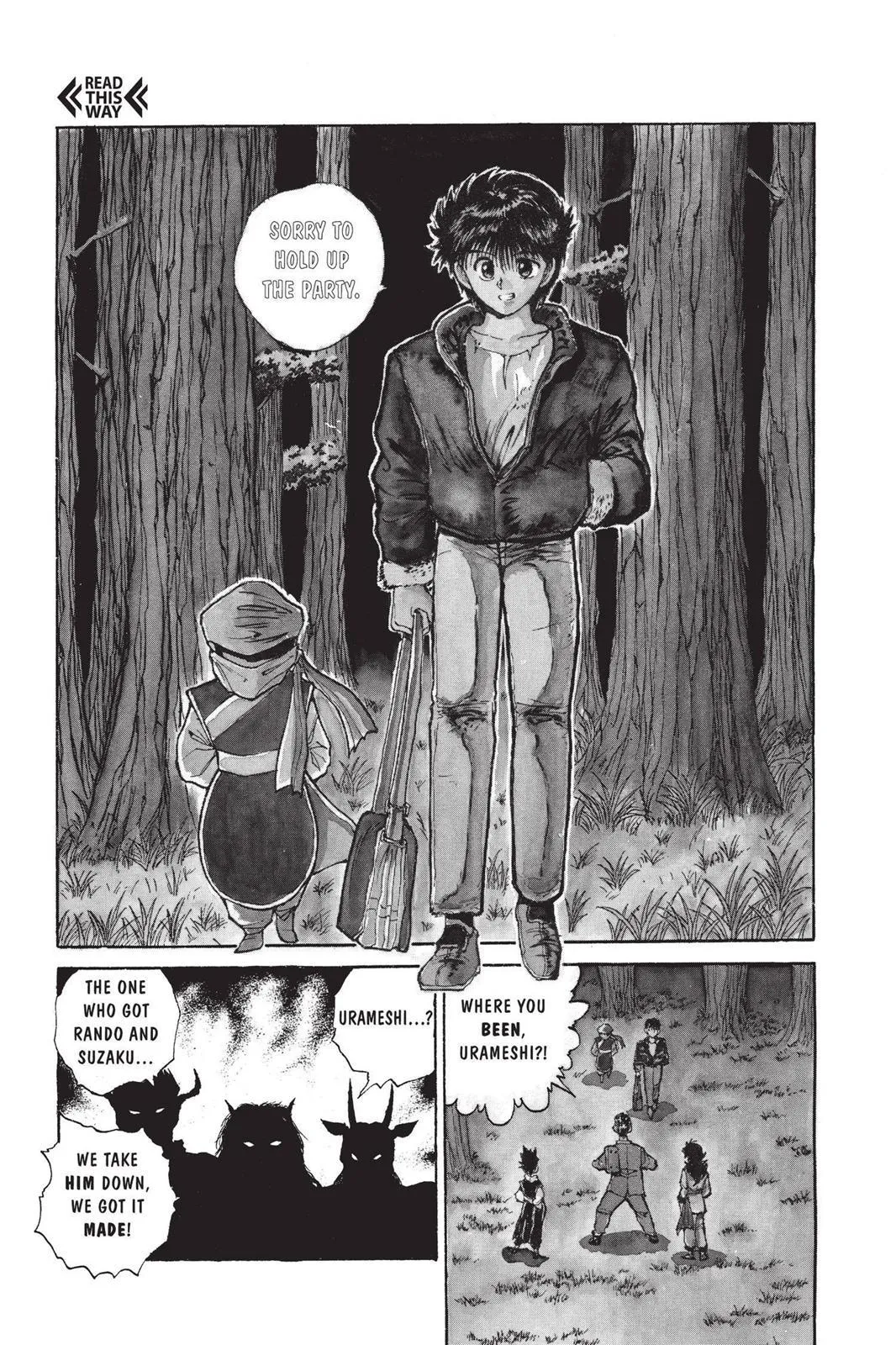 Read Yu Yu Hakusho EN Manga Online