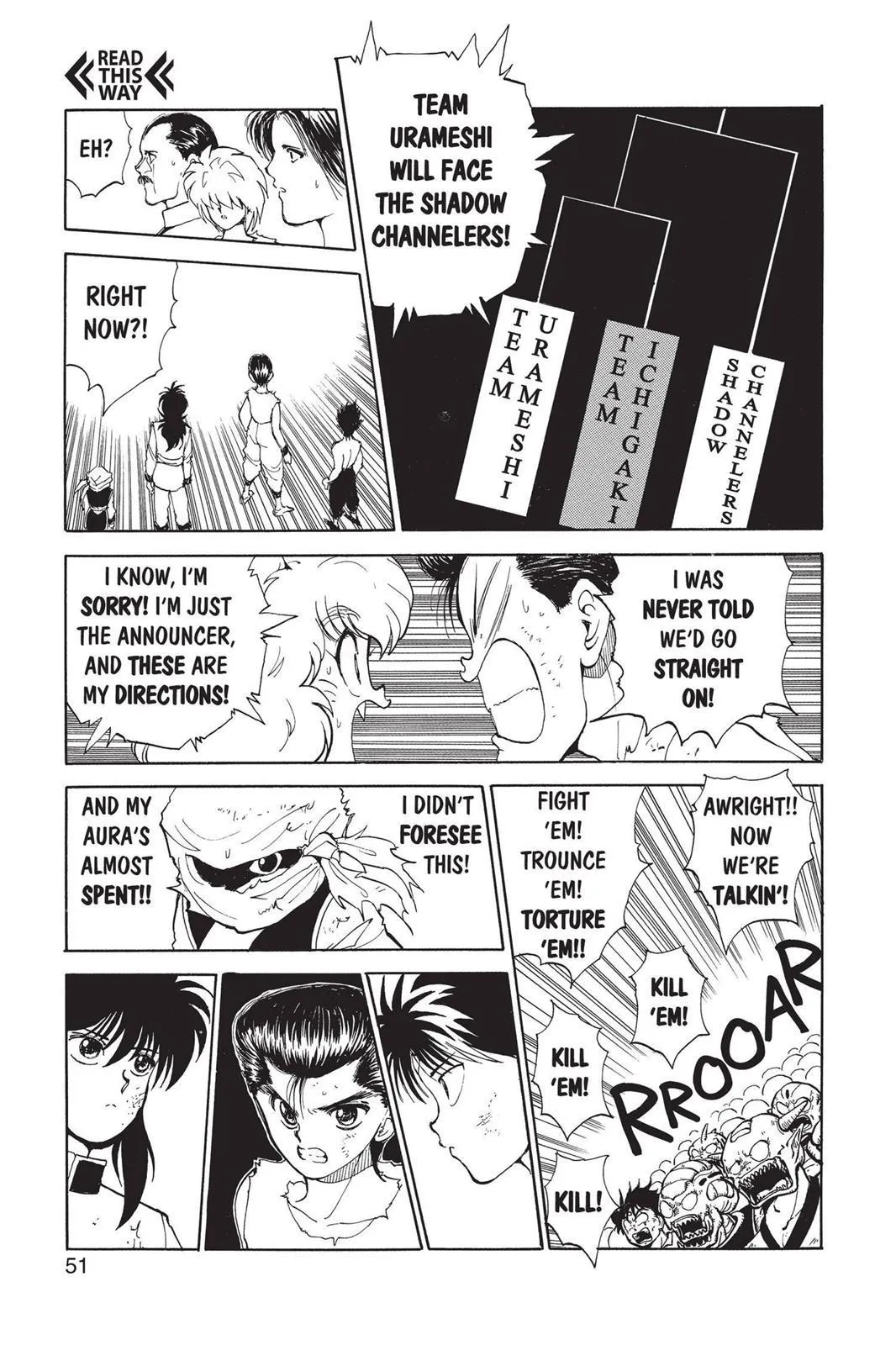 Read Yu Yu Hakusho EN Manga Online