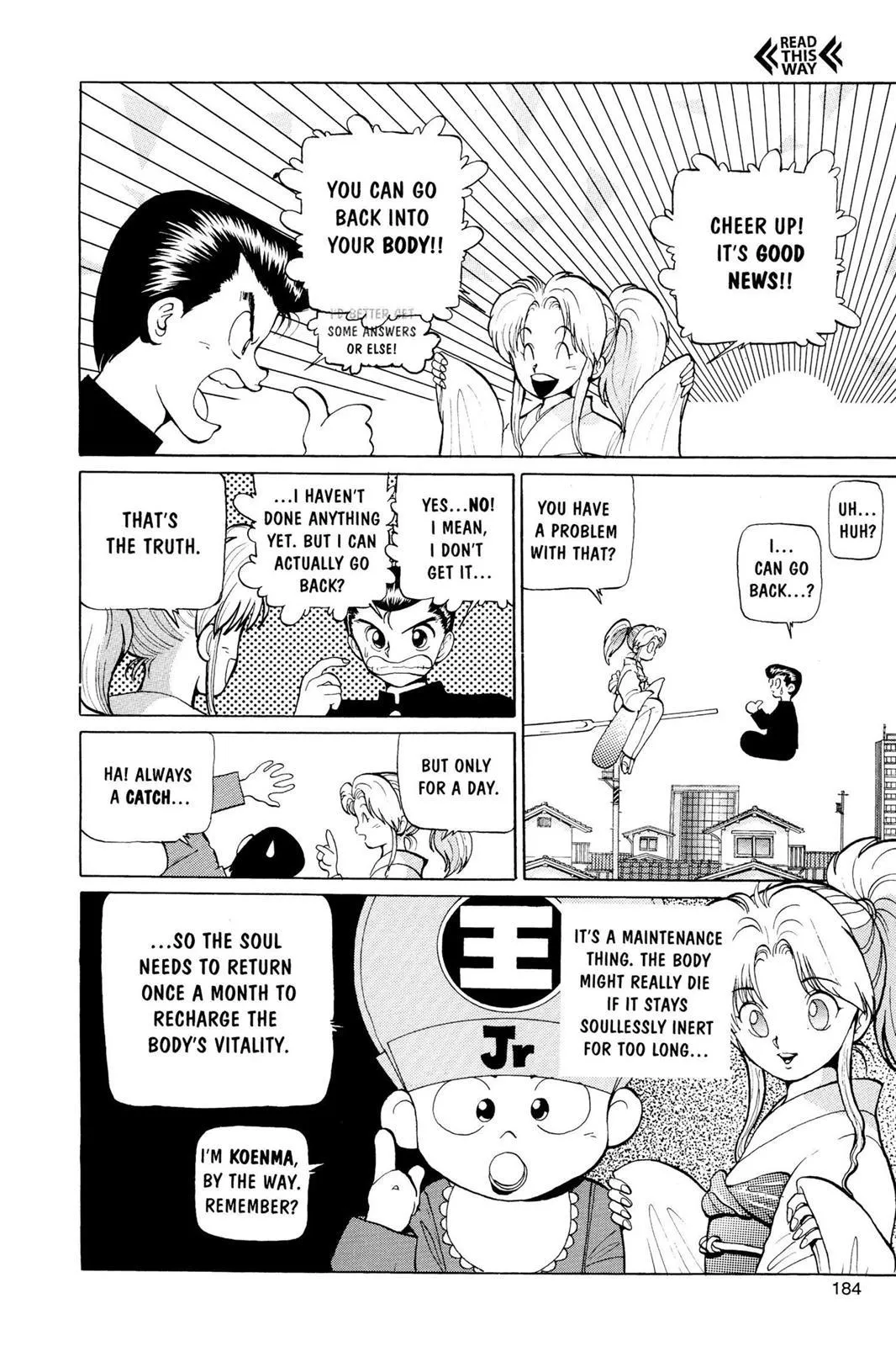 Read Yu Yu Hakusho EN Manga Online