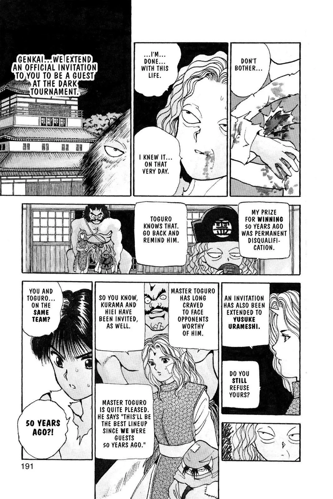 Read Yu Yu Hakusho EN Manga Online
