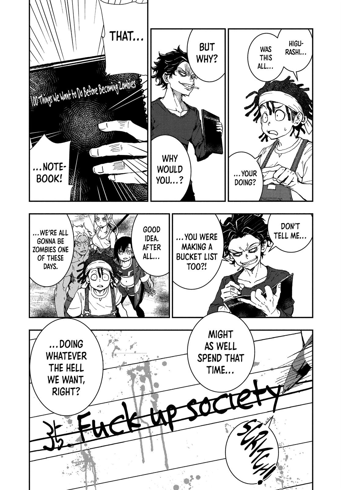 Read Zom 100_ Bucket List of the Dead EN Manga Online