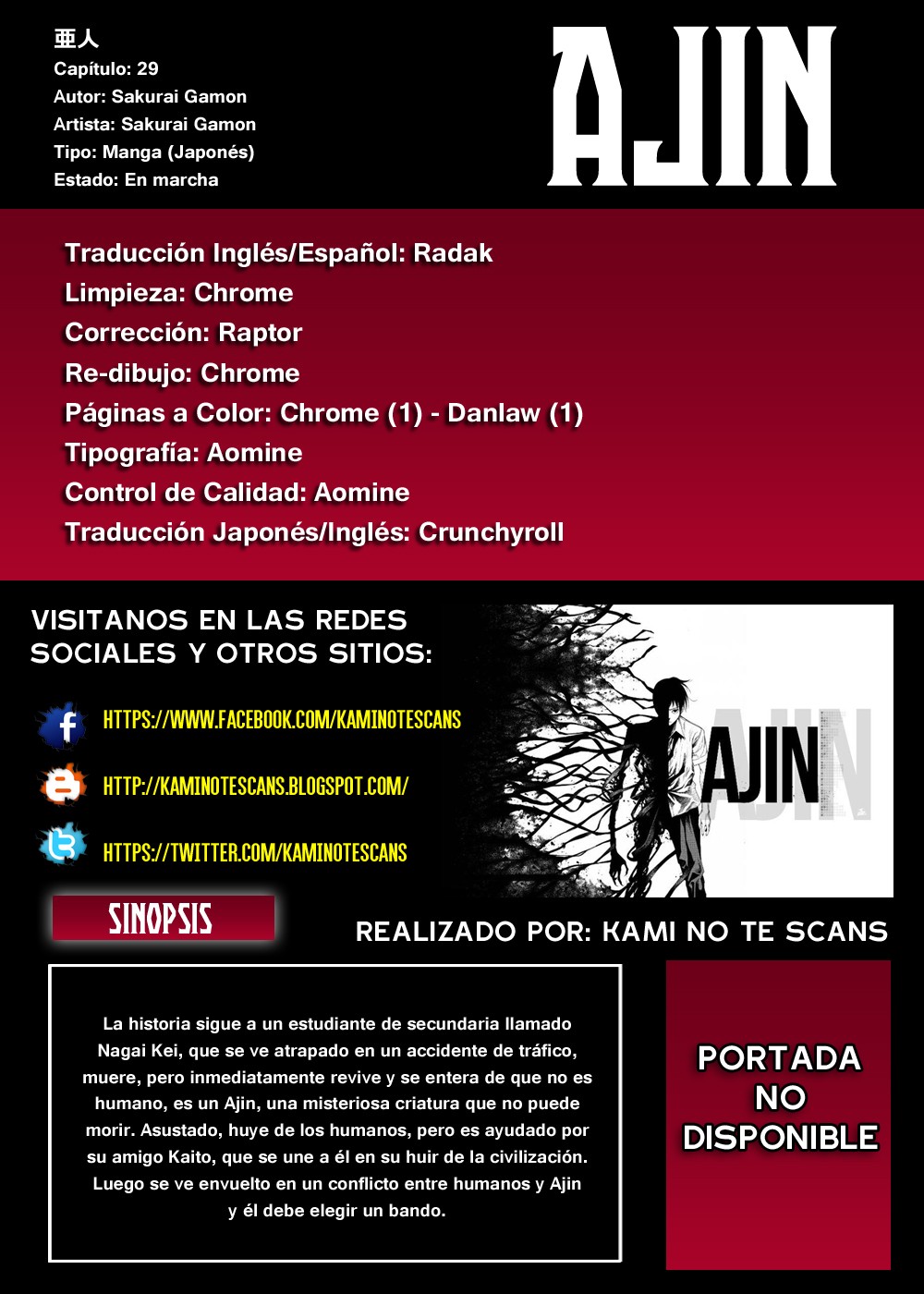 Read Ajin ES Manga Online