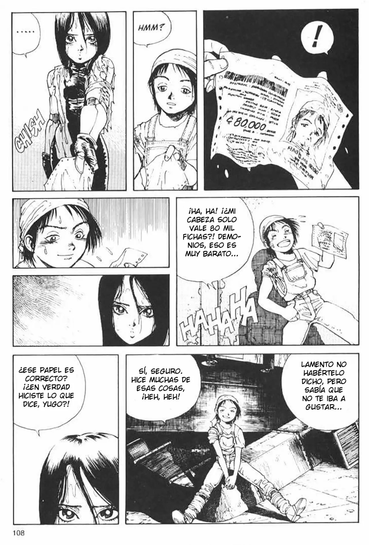 Read Battle Angel Alita es Manga Online