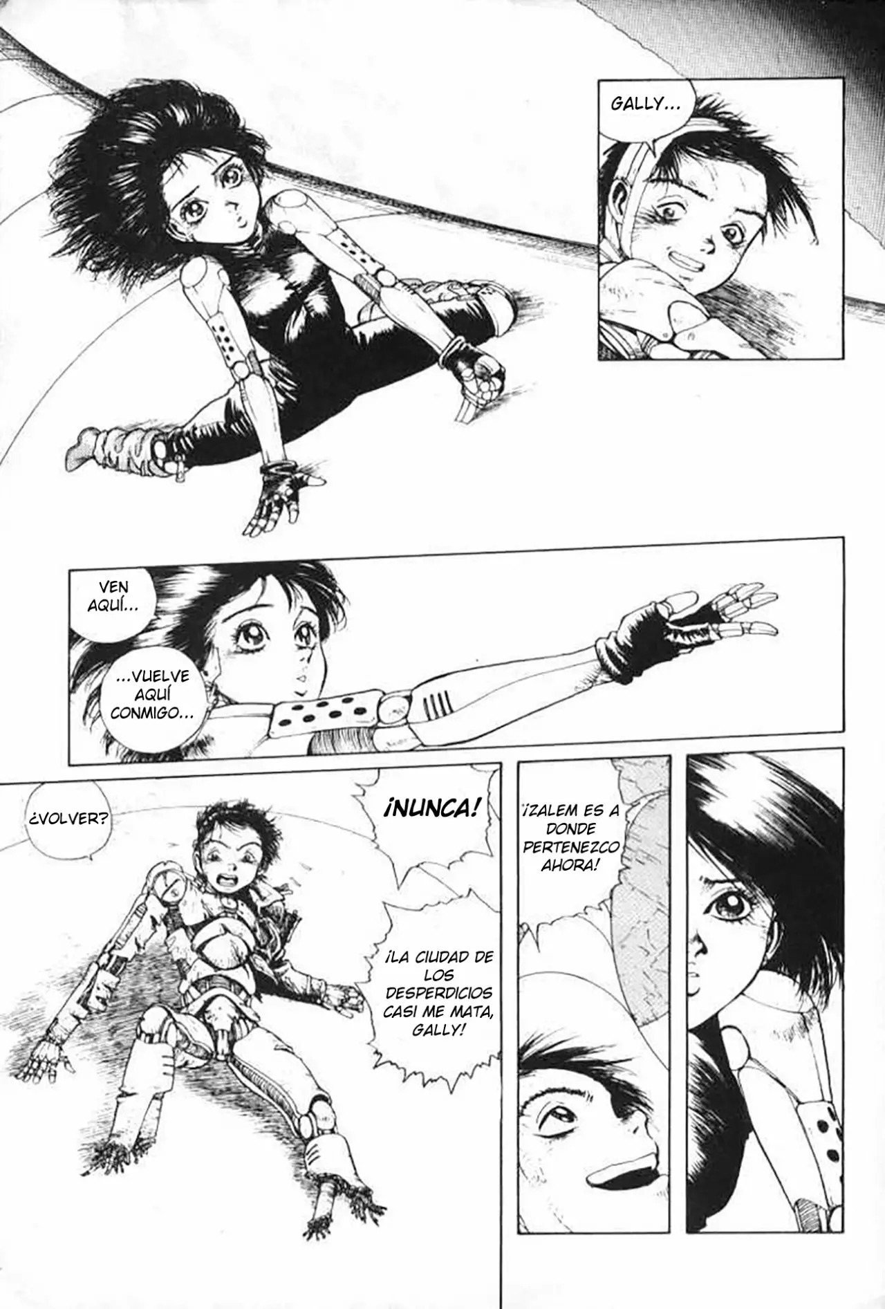 Read Battle Angel Alita es Manga Online