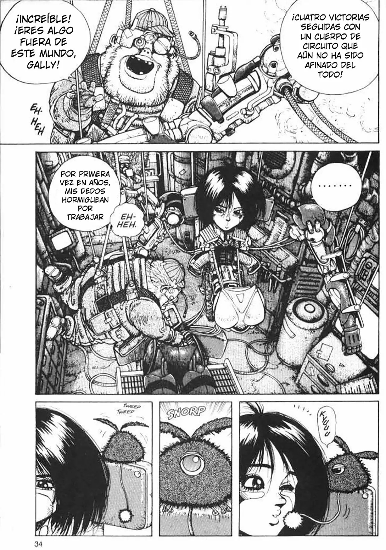 Read Battle Angel Alita es Manga Online