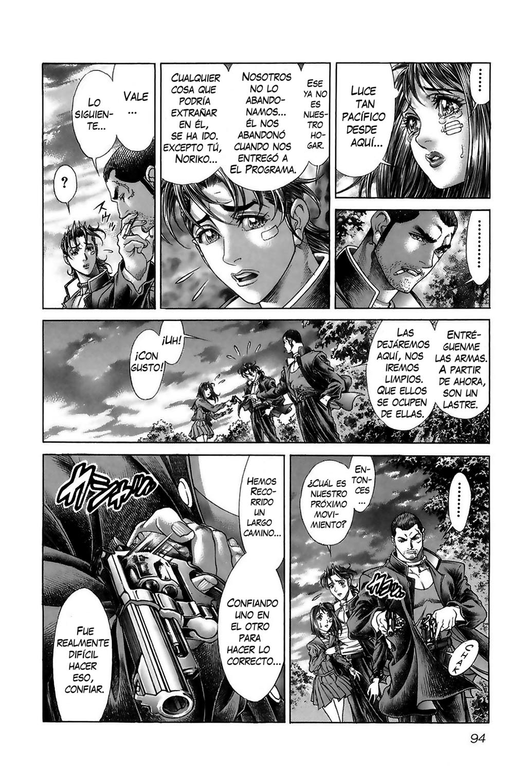 Read Battle Royale ES Manga Online