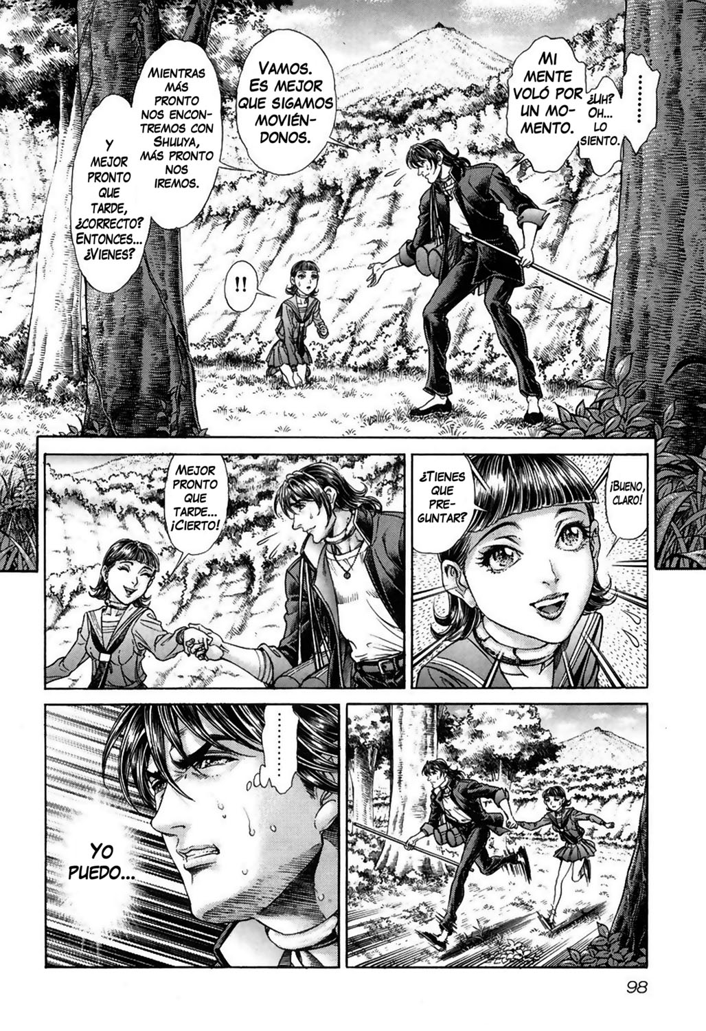 Read Battle Royale ES Manga Online