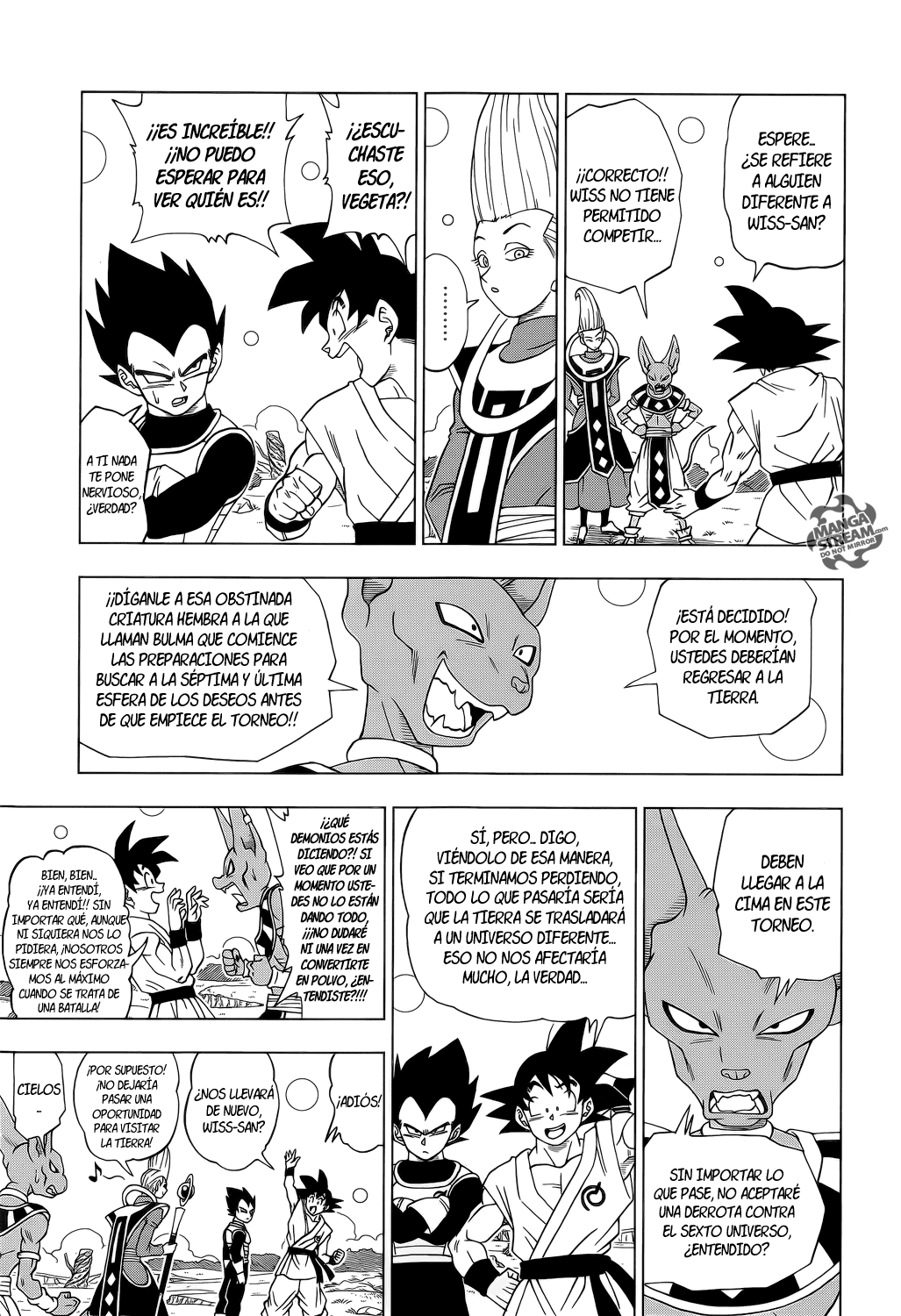 Read Dragon Ball Super ES Manga Online