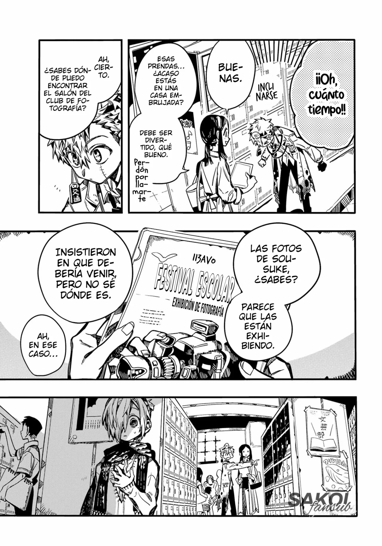 Read El Chico del Baño Hanako-kun ES Manga Online