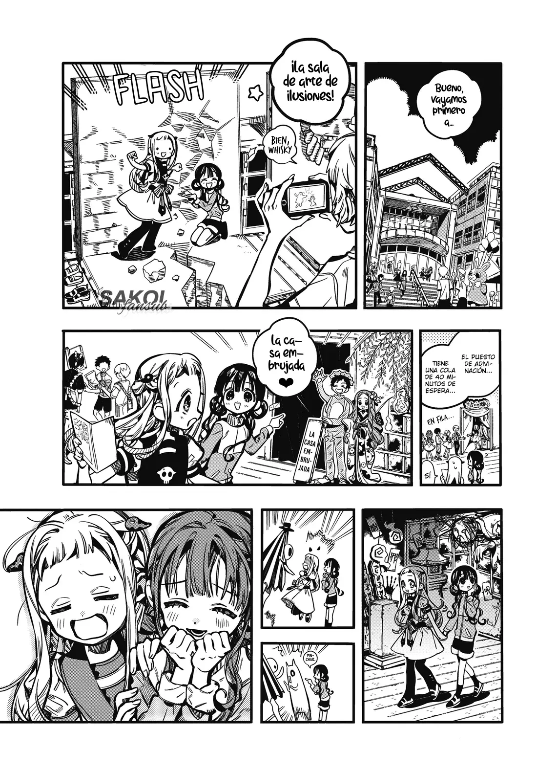 Read El Chico del Baño Hanako-kun ES Manga Online