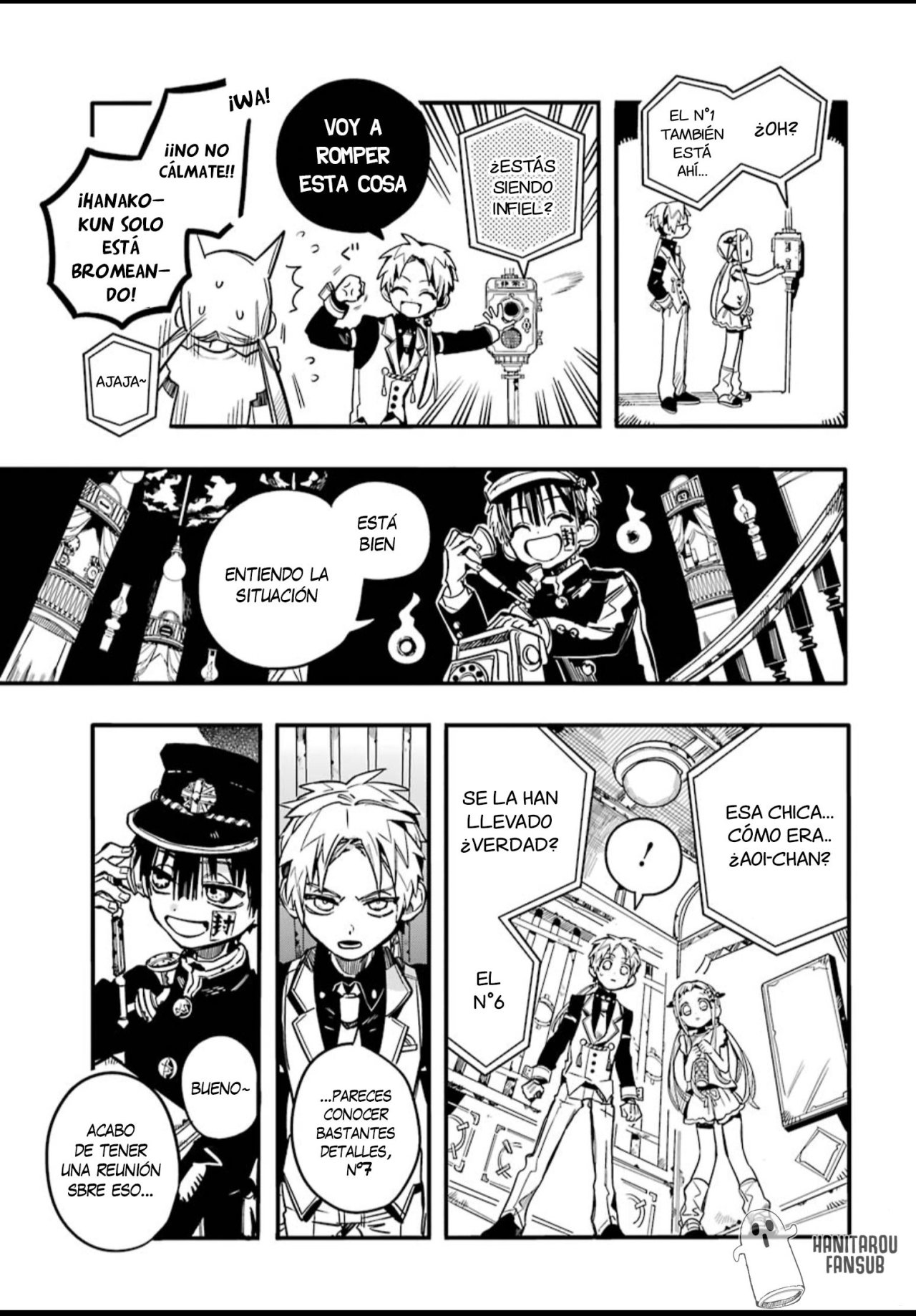 Read El Chico del Baño Hanako-kun ES Manga Online