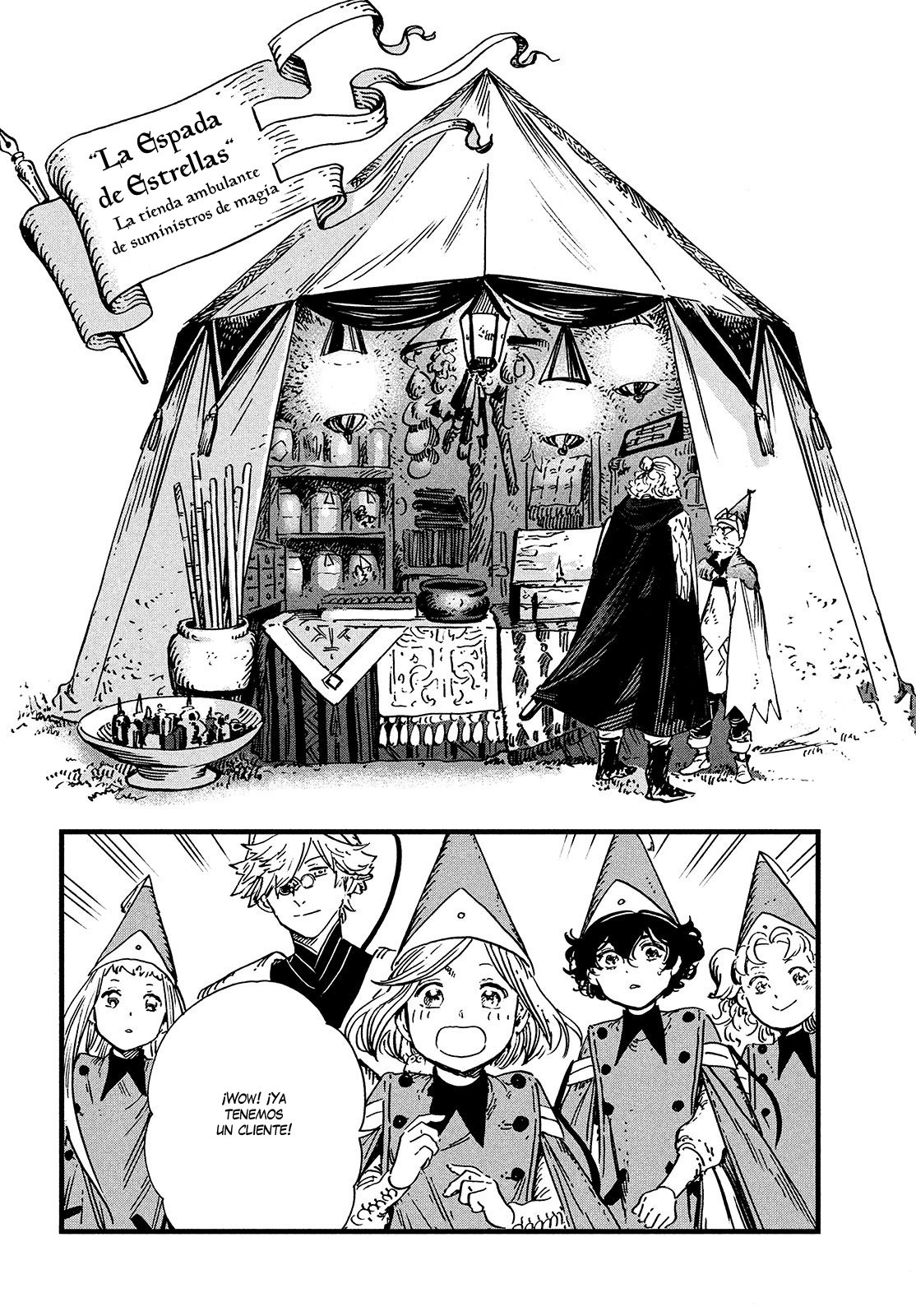 Read El atelier de sombreros de mago ES Manga Online
