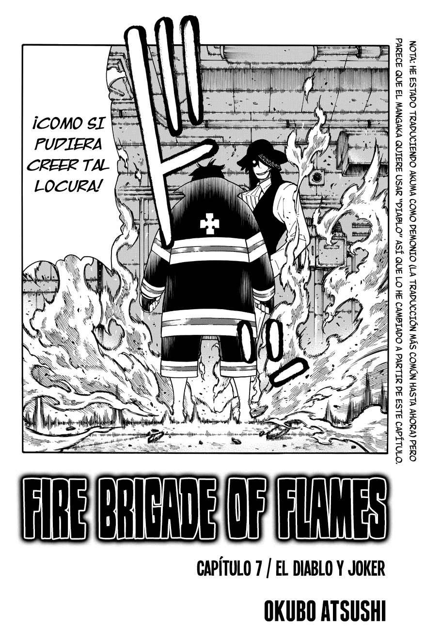 Read Fire Brigade Of Flames ES Manga Online