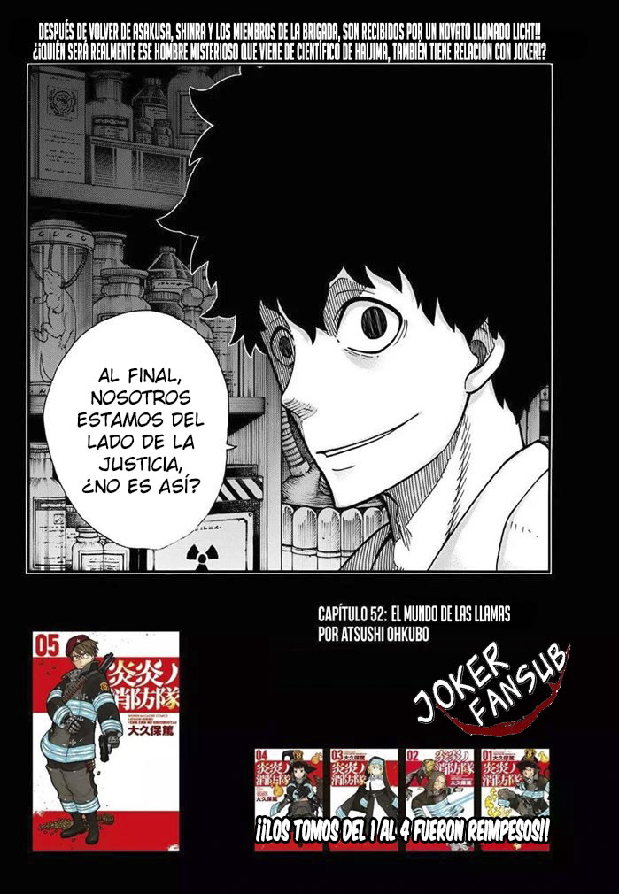 Read Fire Brigade Of Flames ES Manga Online