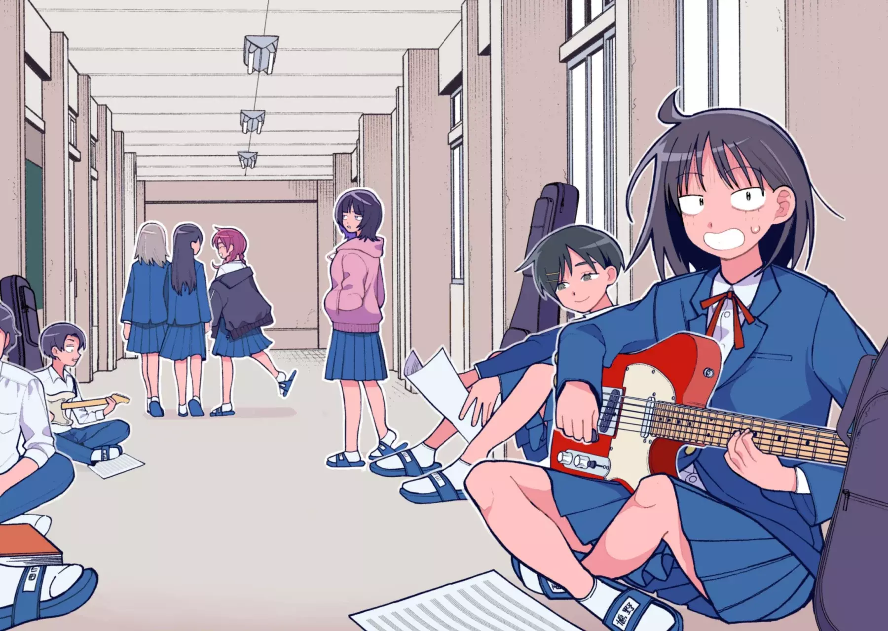 Read Girl meets rock ES Manga Online