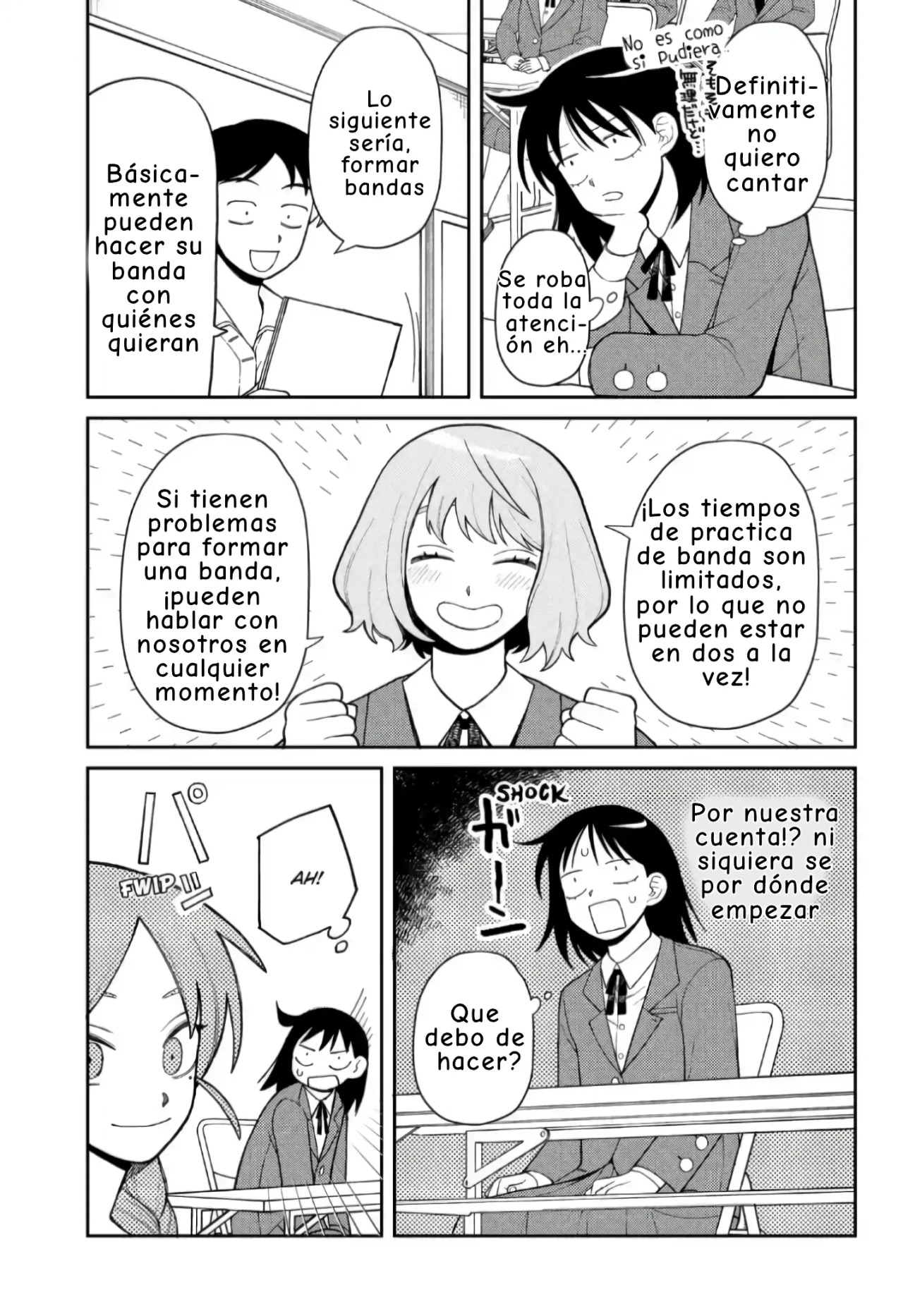 Read Girl meets rock ES Manga Online