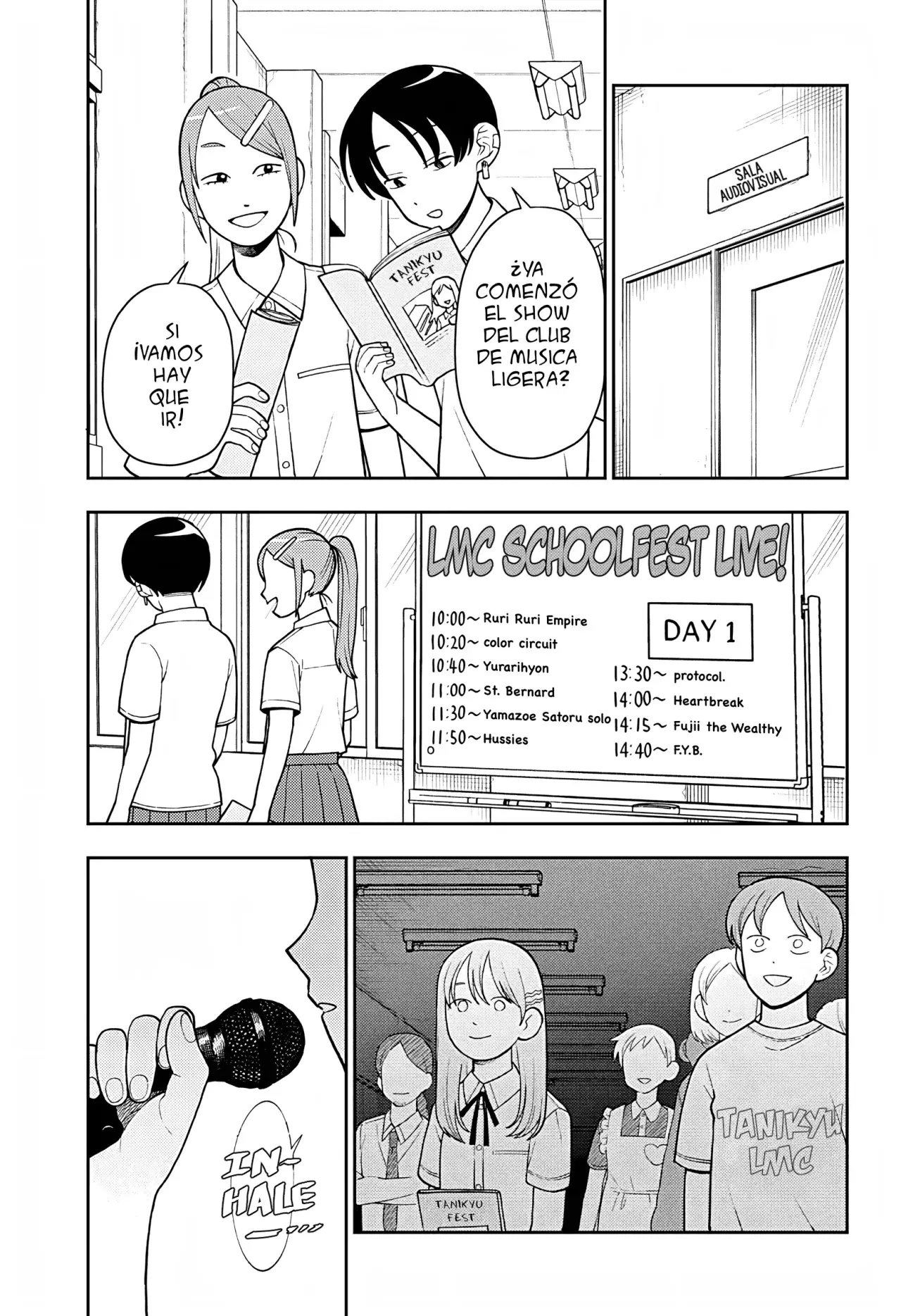 Read Girl meets rock ES Manga Online