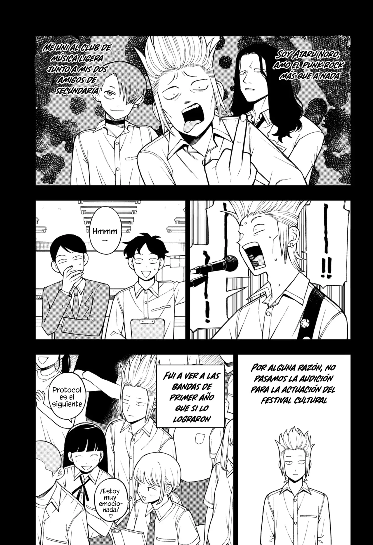Read Girl meets rock ES Manga Online