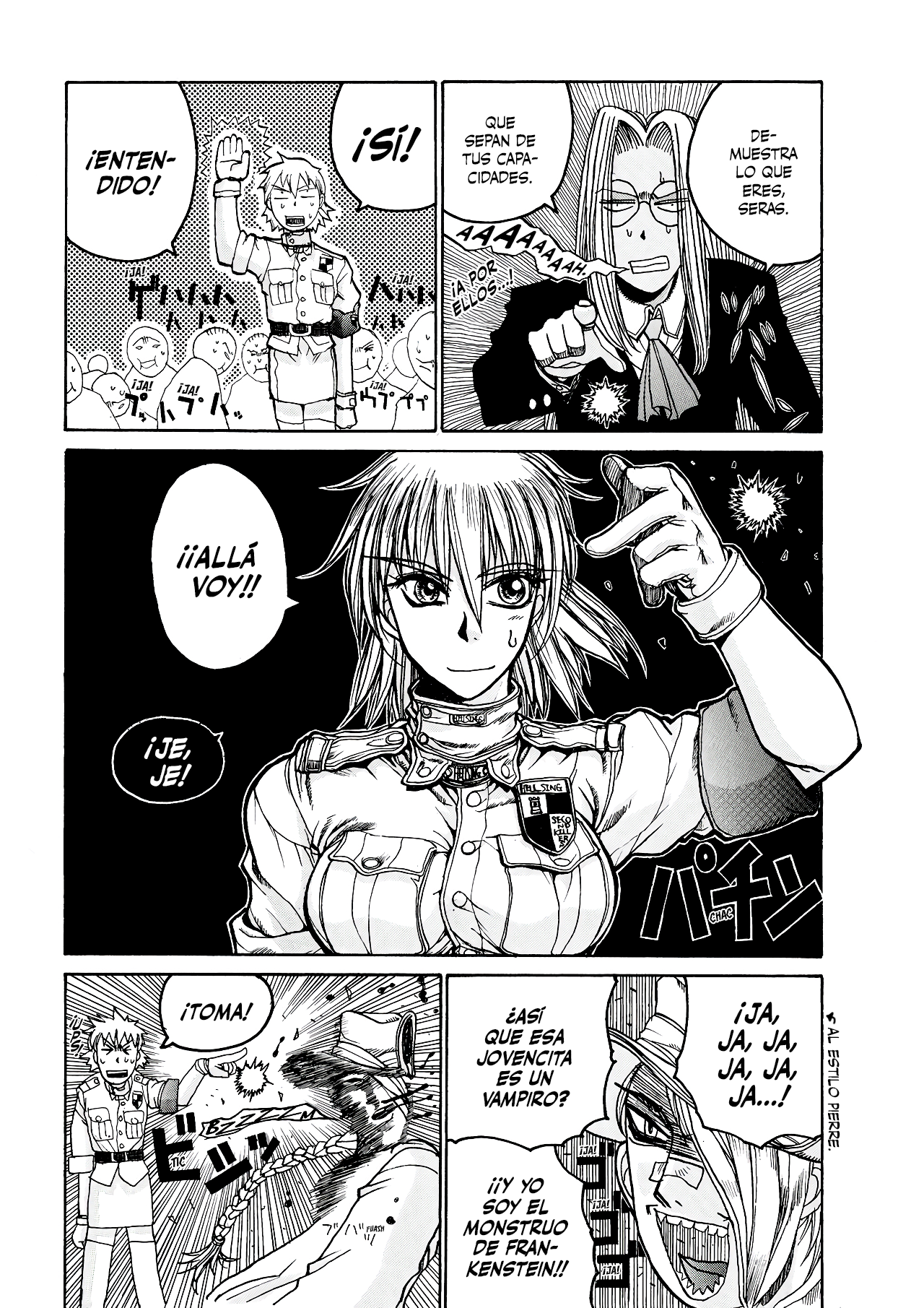 Read HELLSING ES Manga Online