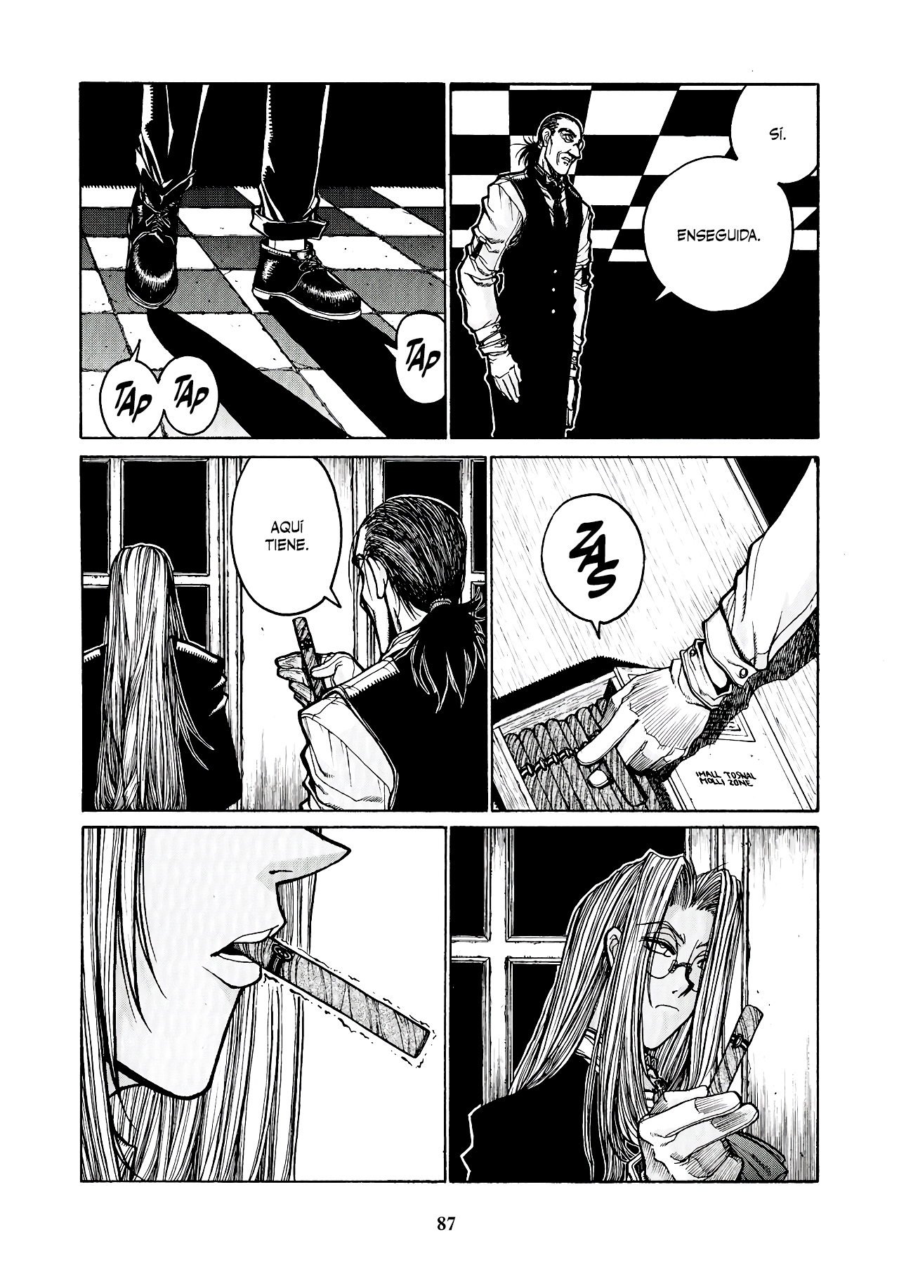 Read HELLSING ES Manga Online