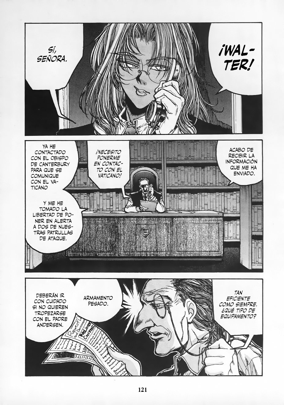 Read HELLSING ES Manga Online