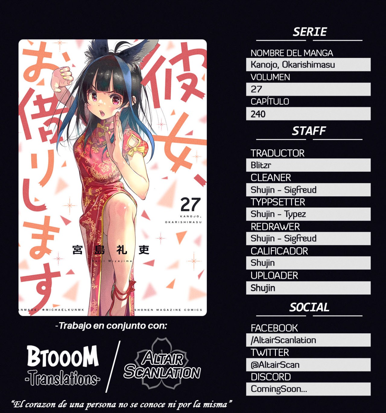 Read Kanojo, Okarishimasu ES Manga Online