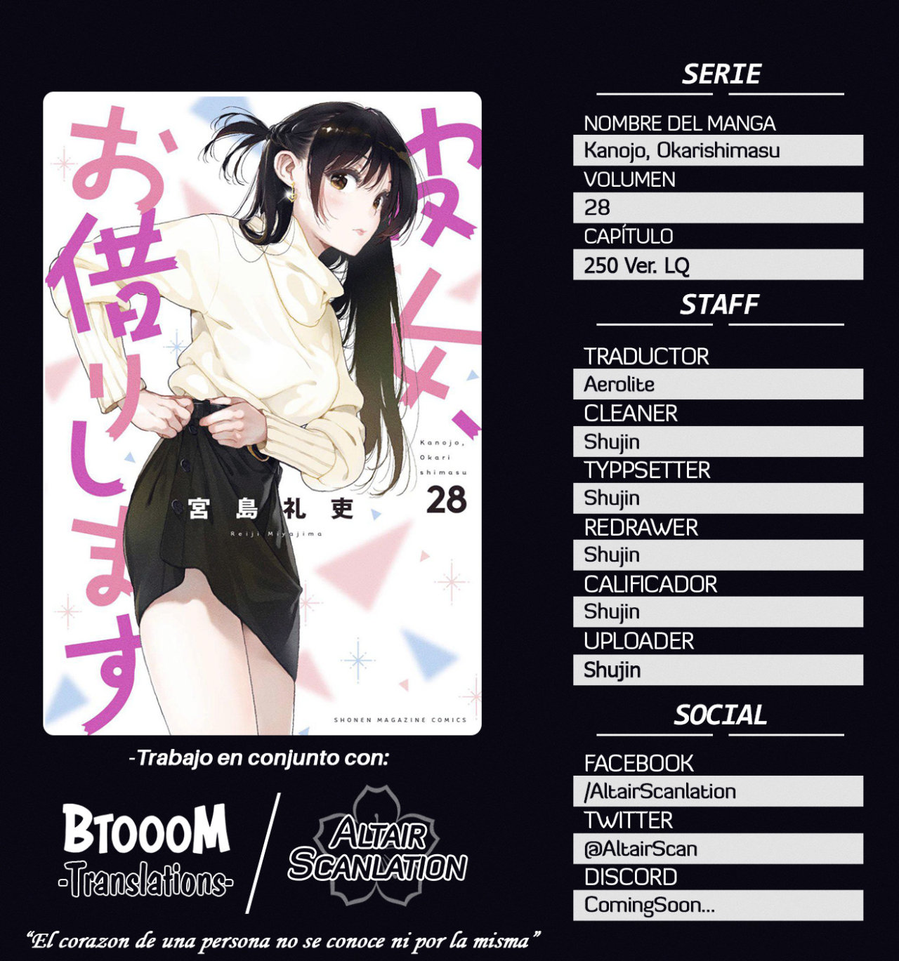 Read Kanojo, Okarishimasu ES Manga Online